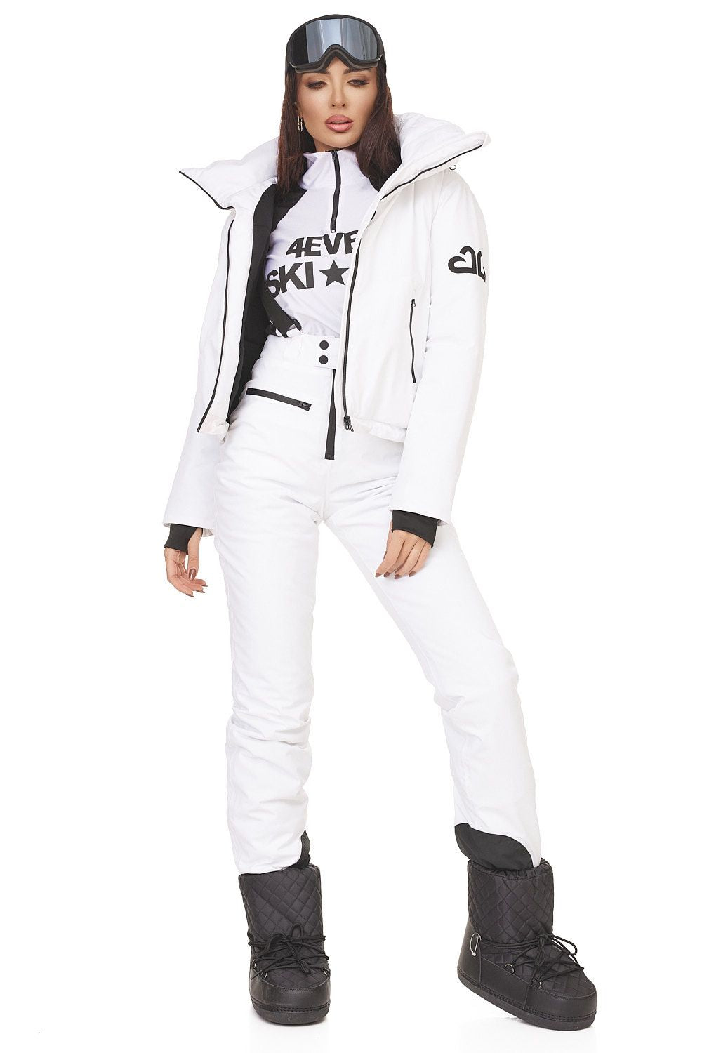 Reasia Bogas Fehér Hétköznapi Síruha