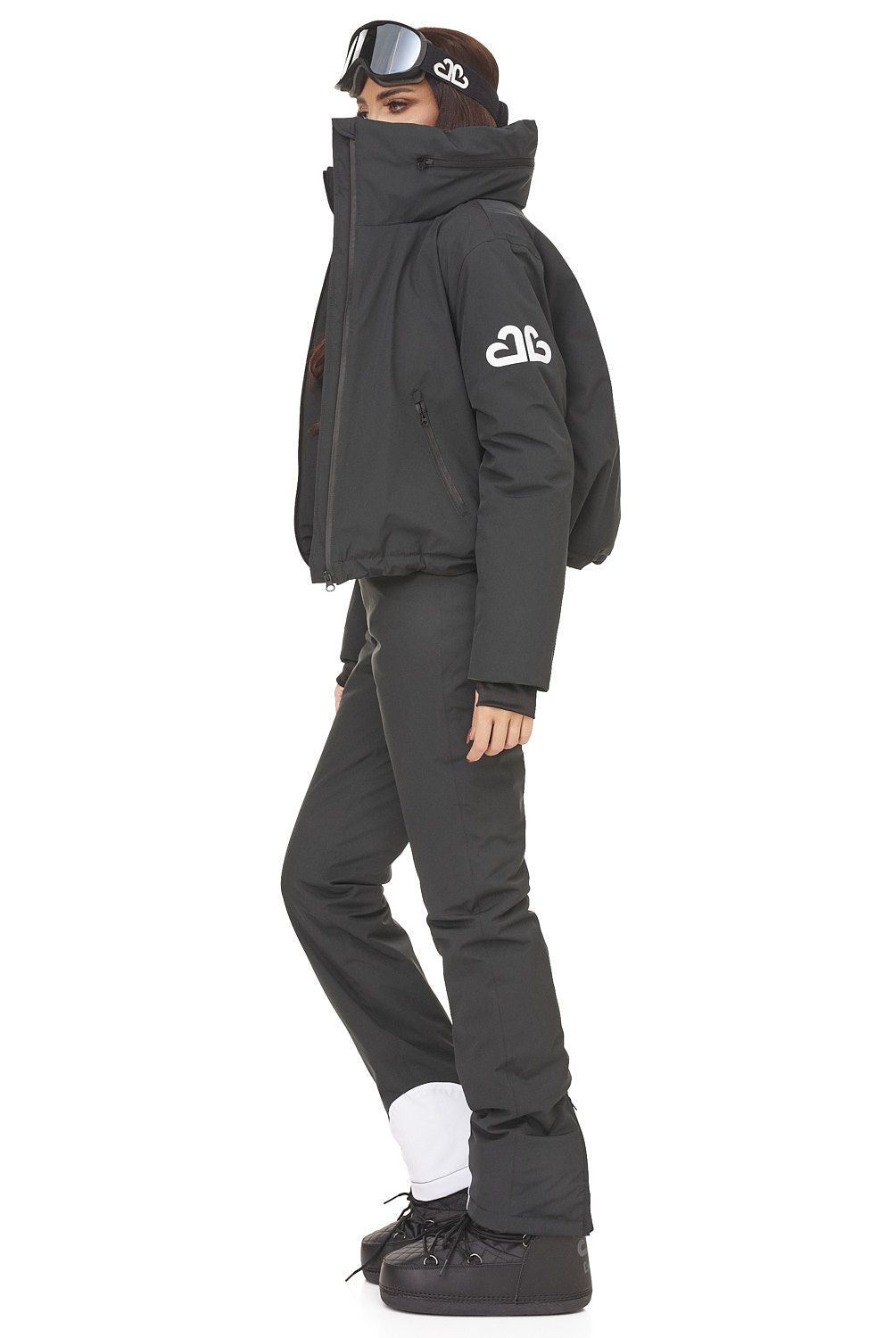 Reasia Bogas Fekete Hétköznapi Síruha