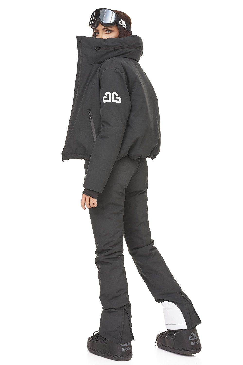 Reasia Bogas Fekete Hétköznapi Síruha