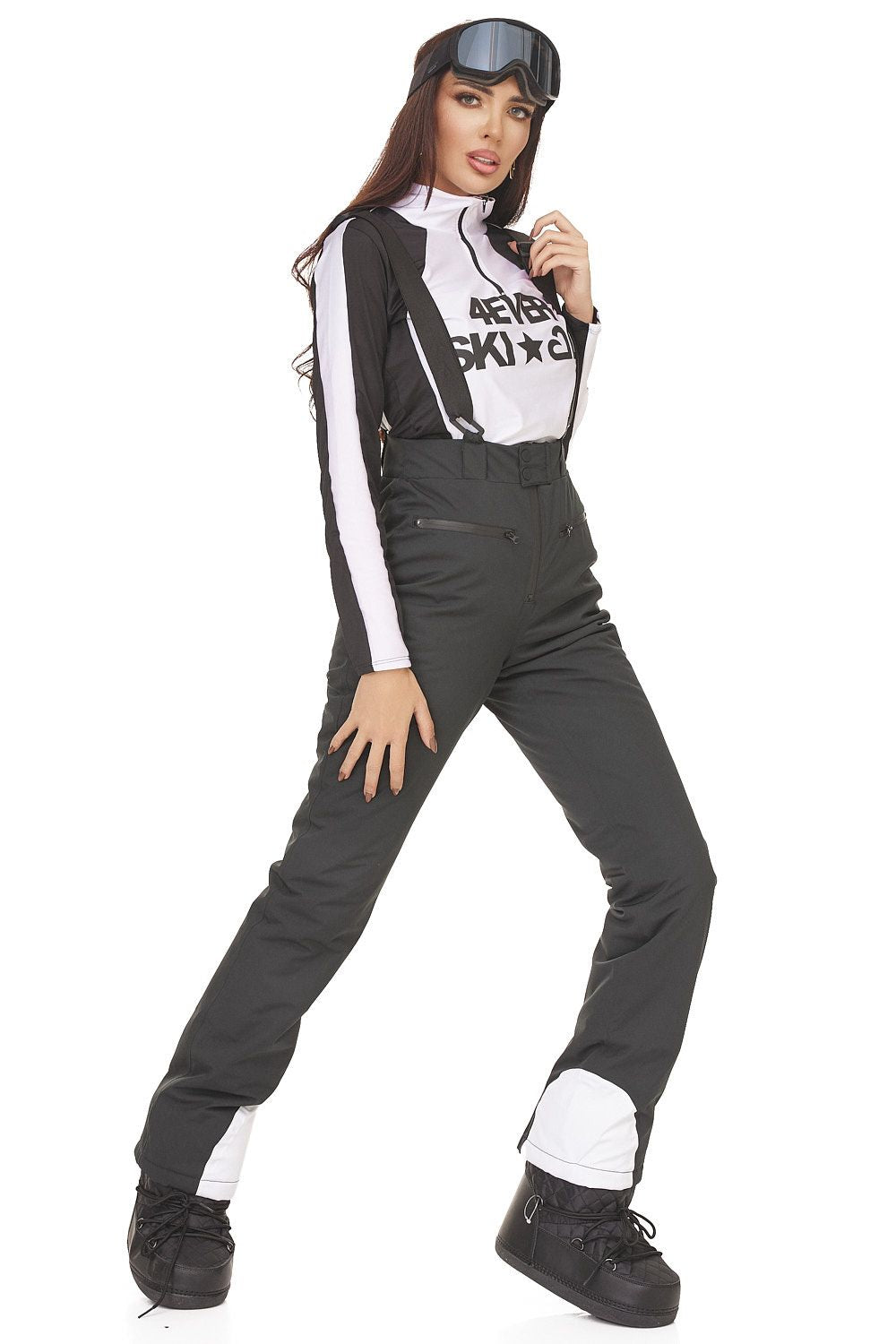 Reasia Bogas Fekete Hétköznapi Síruha