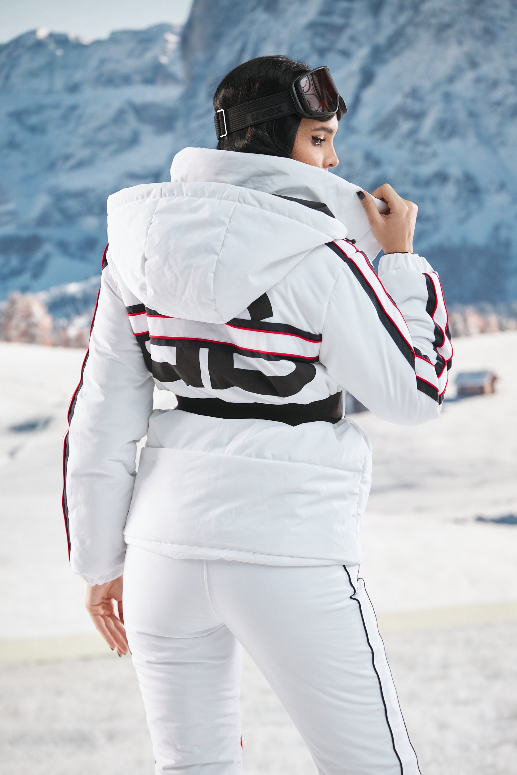 White Zapys Bogas Női Síruha