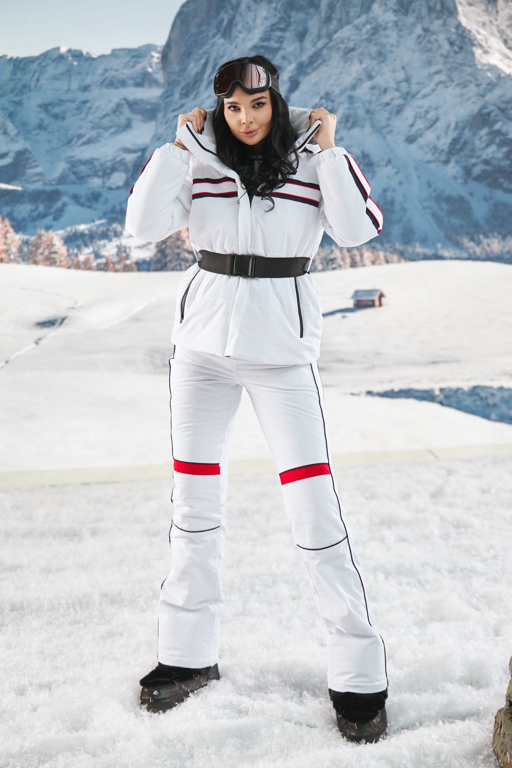 White Zapys Bogas Női Síruha