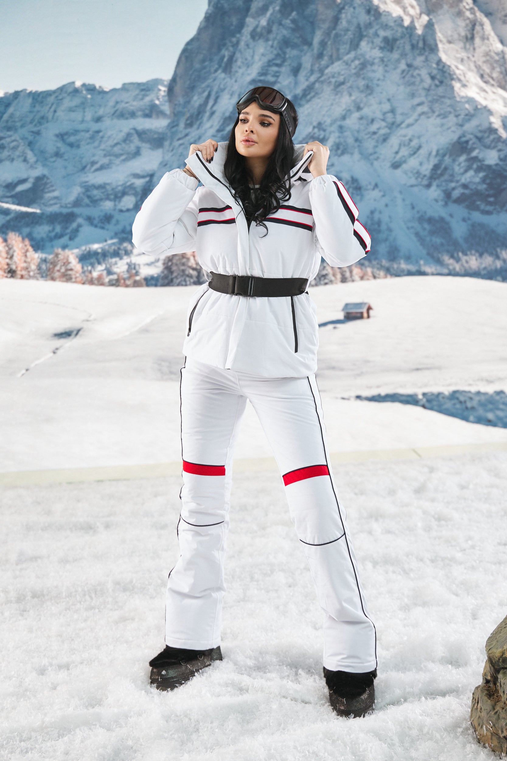 White Zapys Bogas Női Síruha