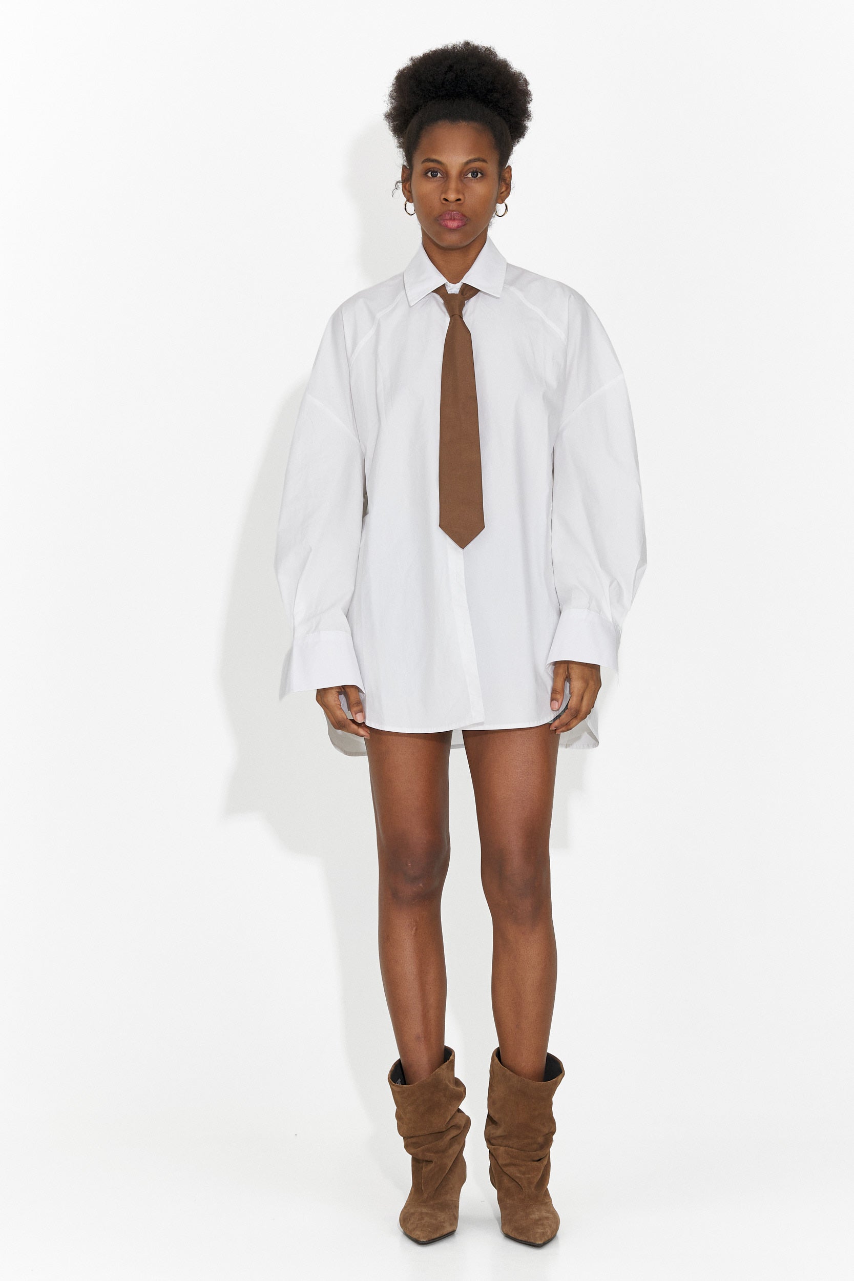 Női barna nyakkendő Sindia Bogas