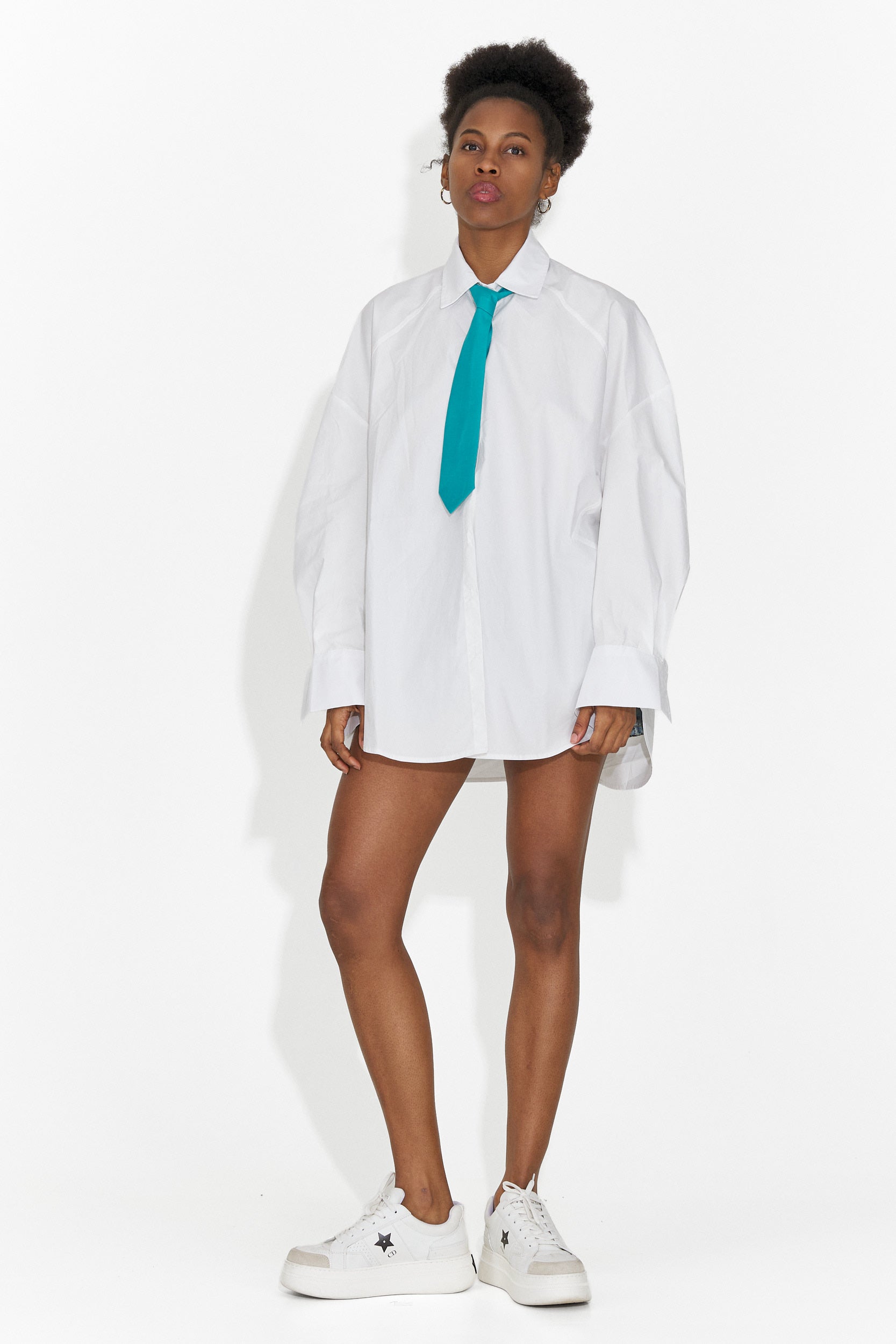 Türkiz női nyakkendő Sindia Bogas