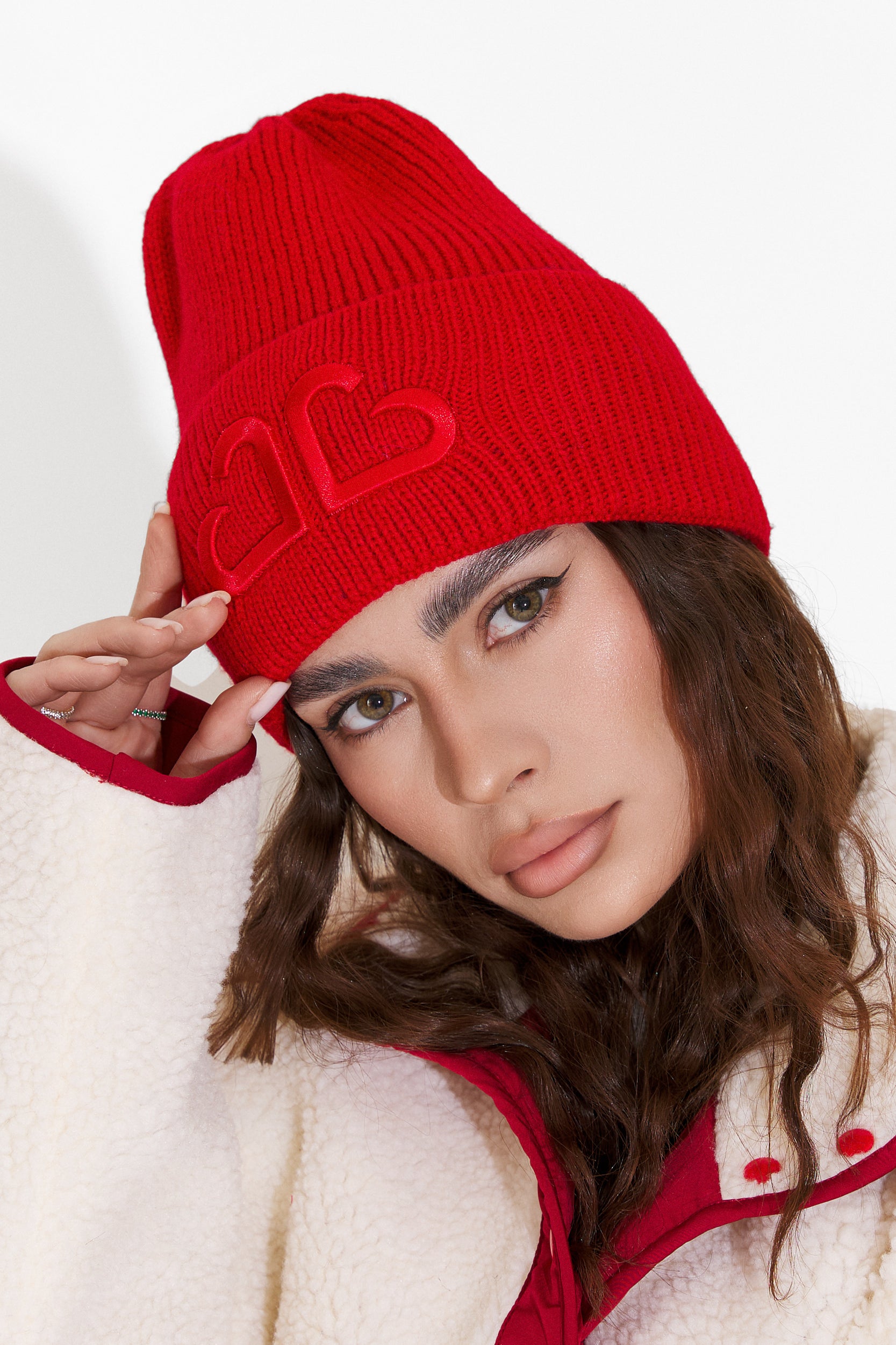 Tausia Bogas Piros Hétköznapi Női Ruha