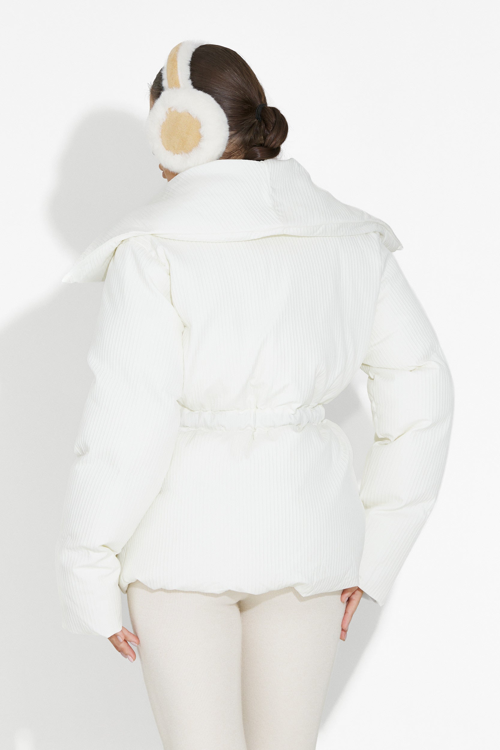 Eonica Bogas Casual Fehér Női Dzseki