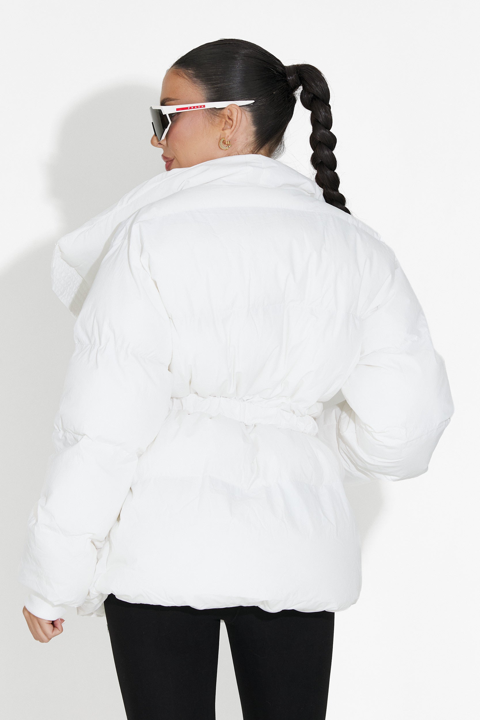 Norisa Bogas Casual Fehér Női Dzseki