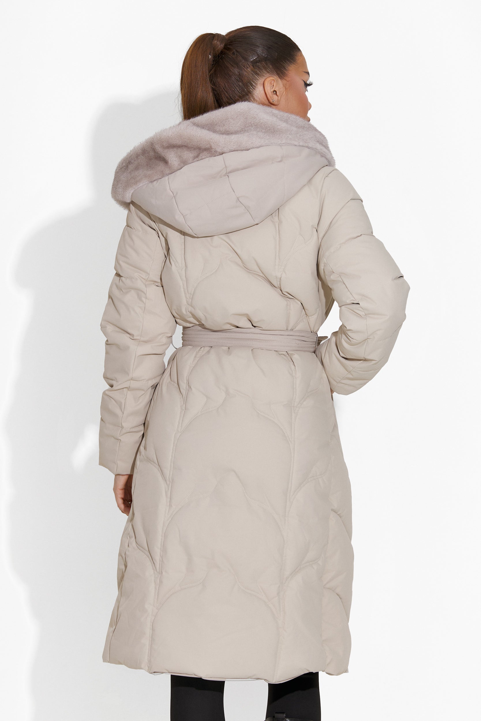 Synergy Bogas Casual Beige Női Dzseki