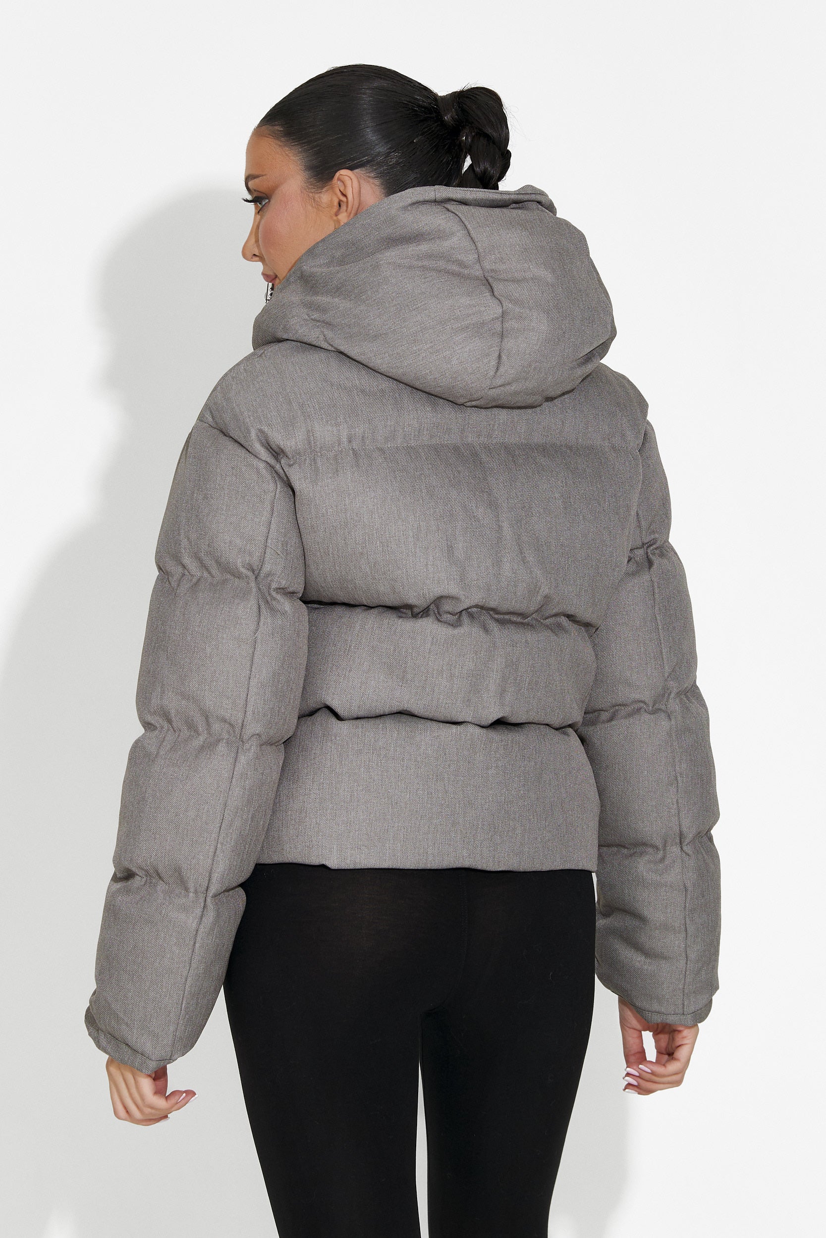 Luisana Bogas Hétköznapi Szürke Női Dzseki