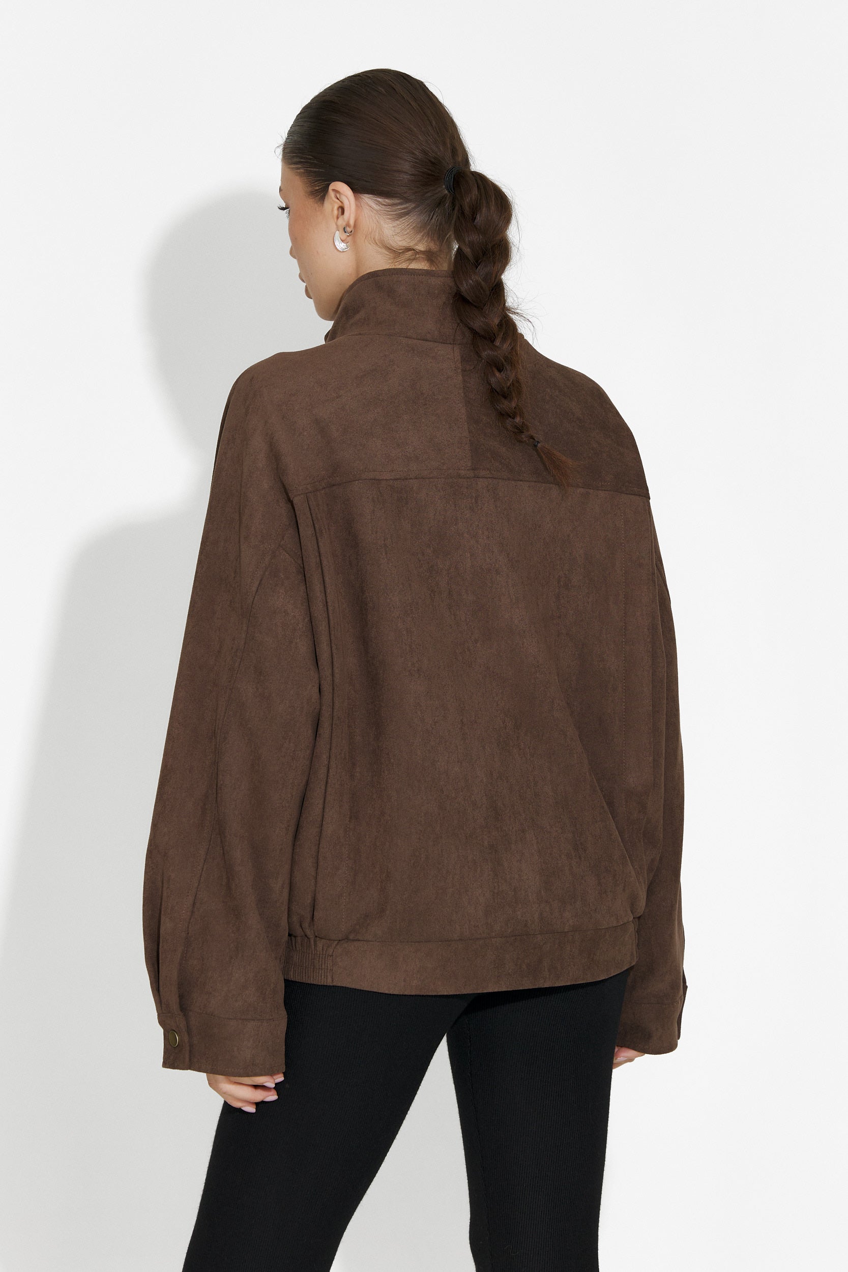 Ismoria Bogas Hétköznapi Barna Női Dzseki