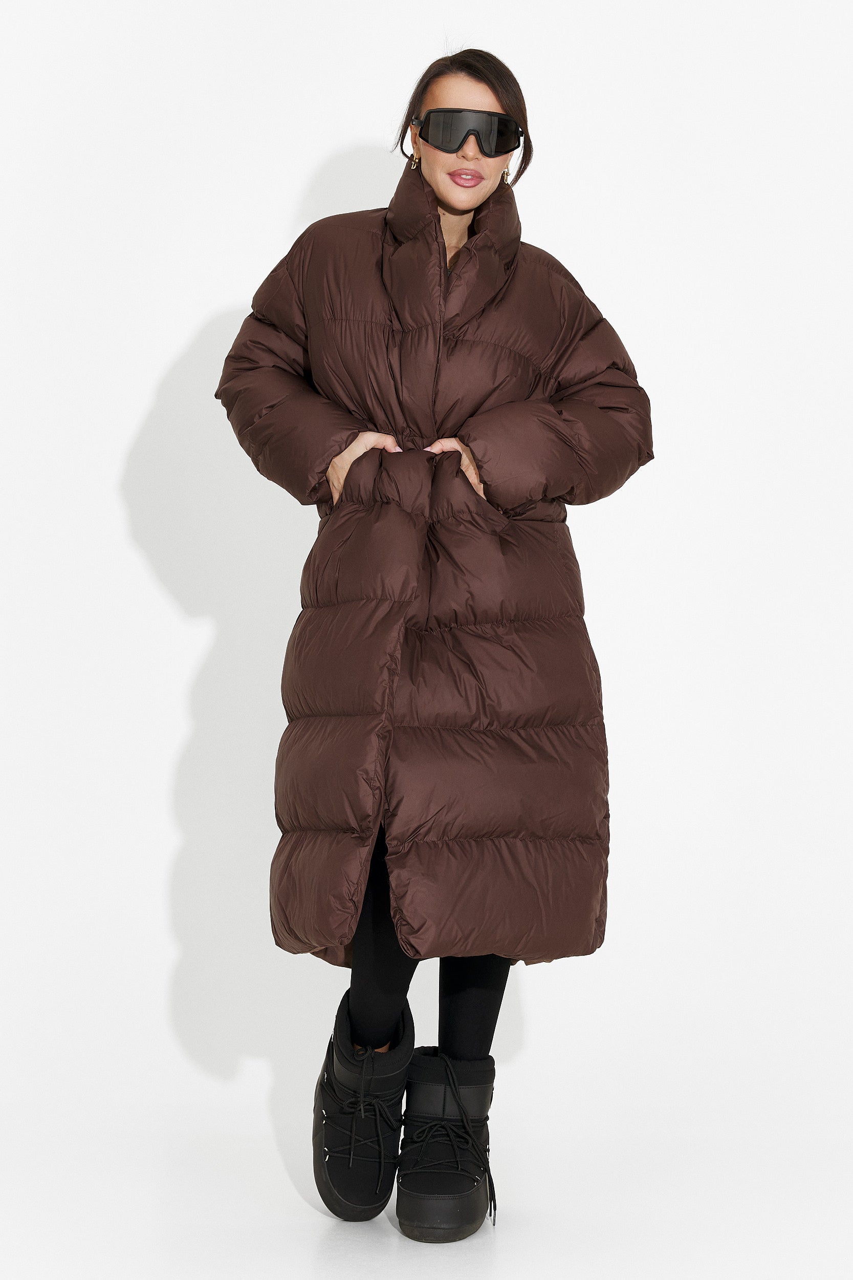 Női barna alkalmi dzseki Kisalia Bogas