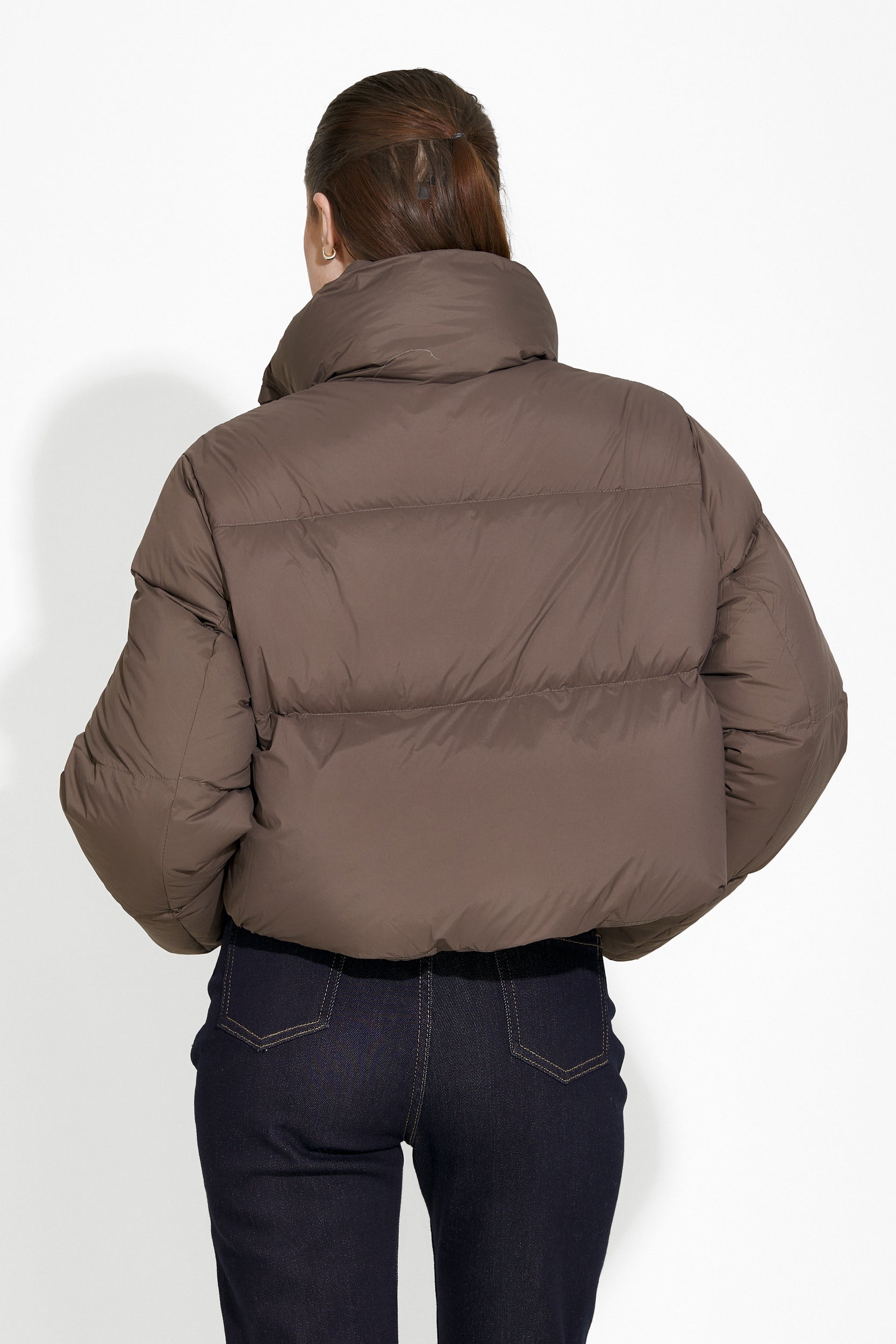 Zeyla Bogas Hétköznapi Barna Női Kabát