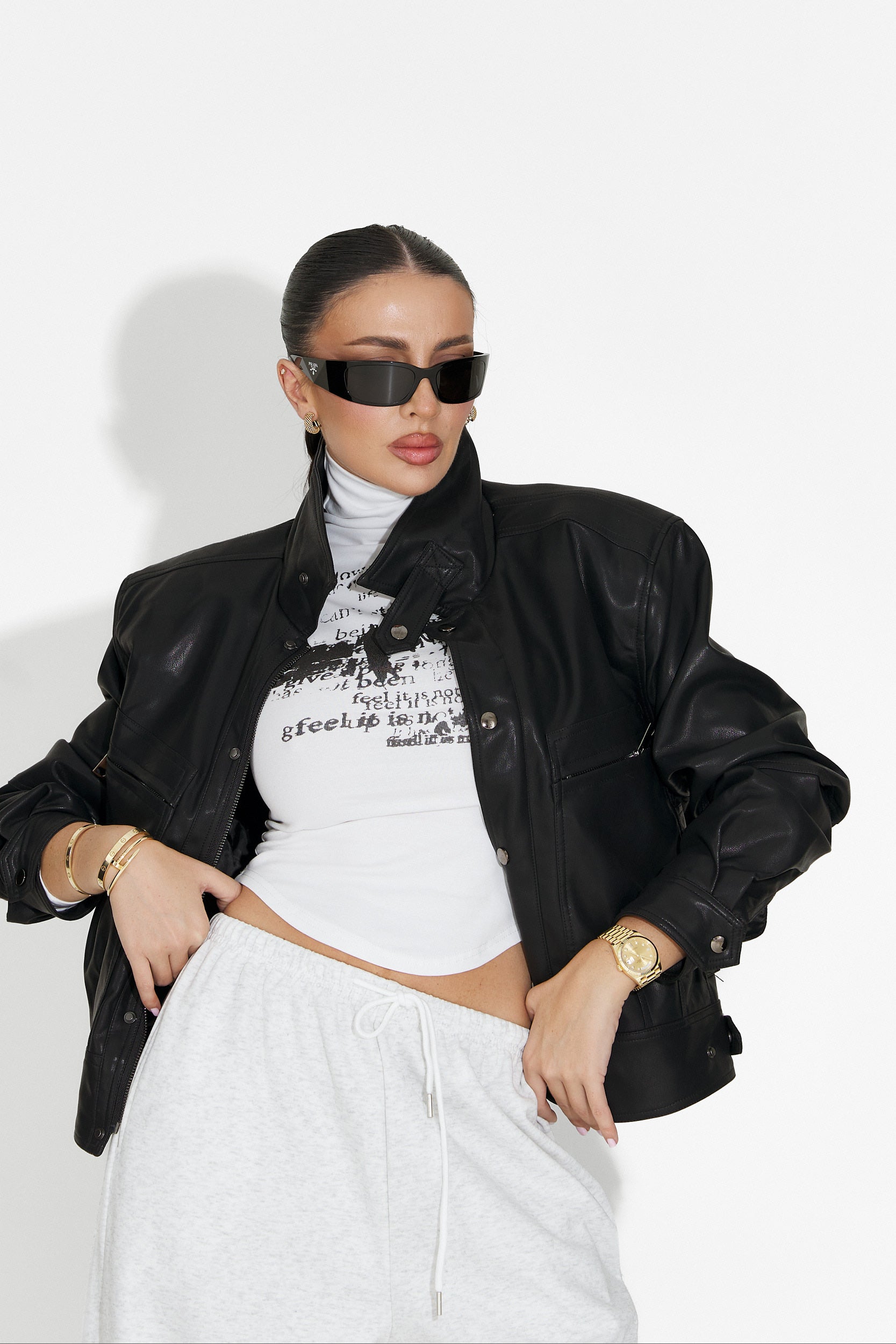 Giselia Bogas Alkalmi Fekete Női Dzseki