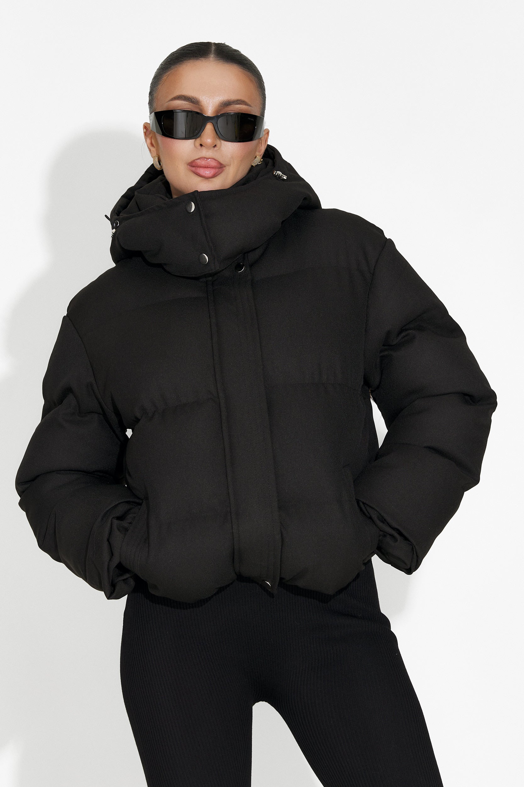 Luisana Bogas Fekete Hétköznapi Női Dzseki