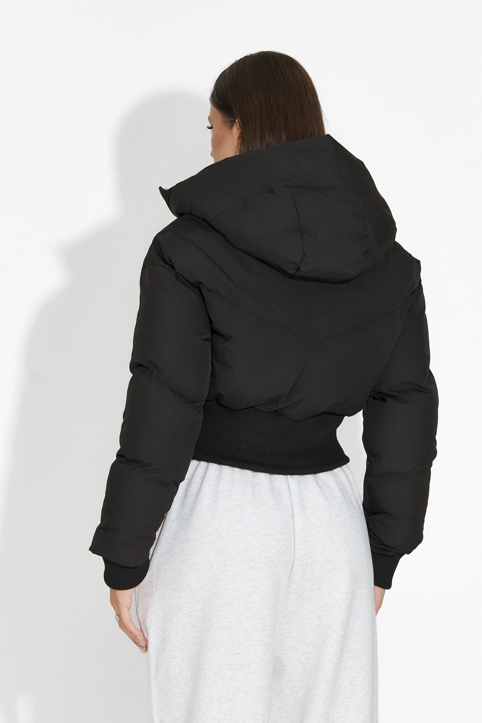 Lumaya Bogas Hétköznapi Fekete Női Dzseki