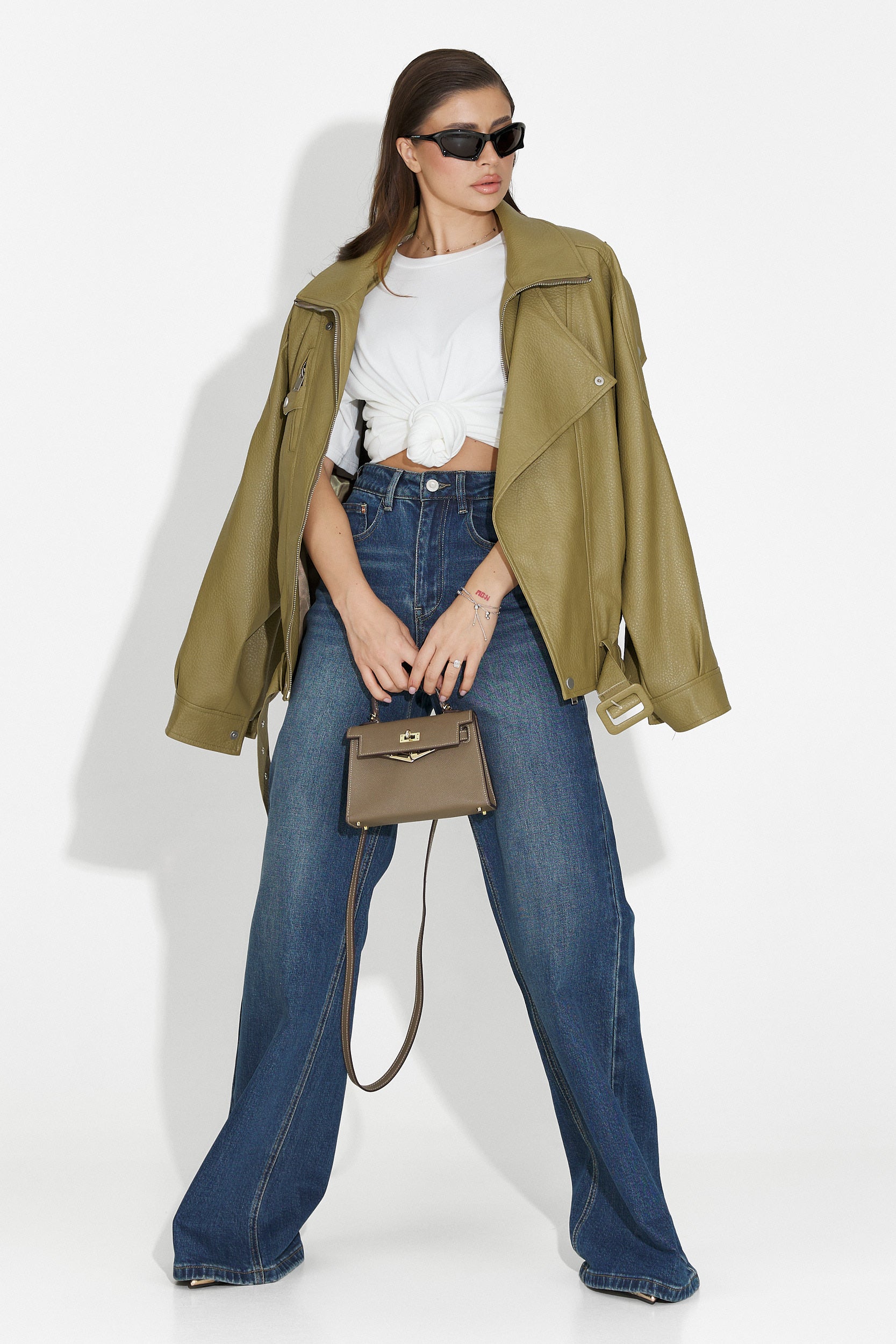 Softina Bogas Khaki Női Dzseki