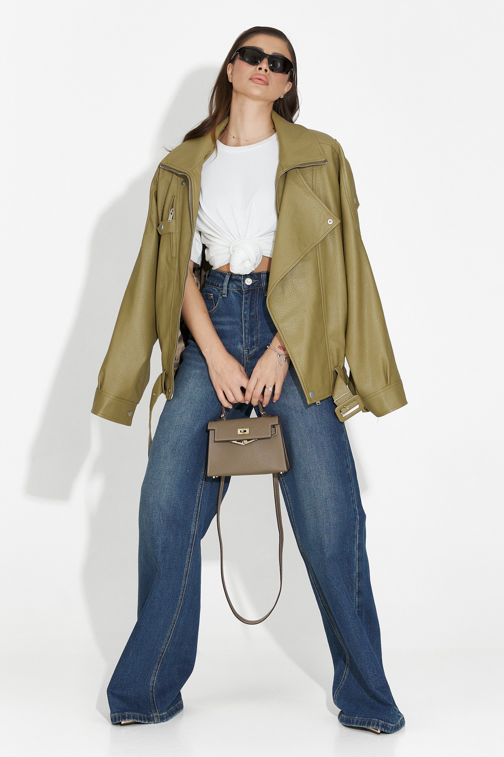 Softina Bogas Khaki Női Dzseki