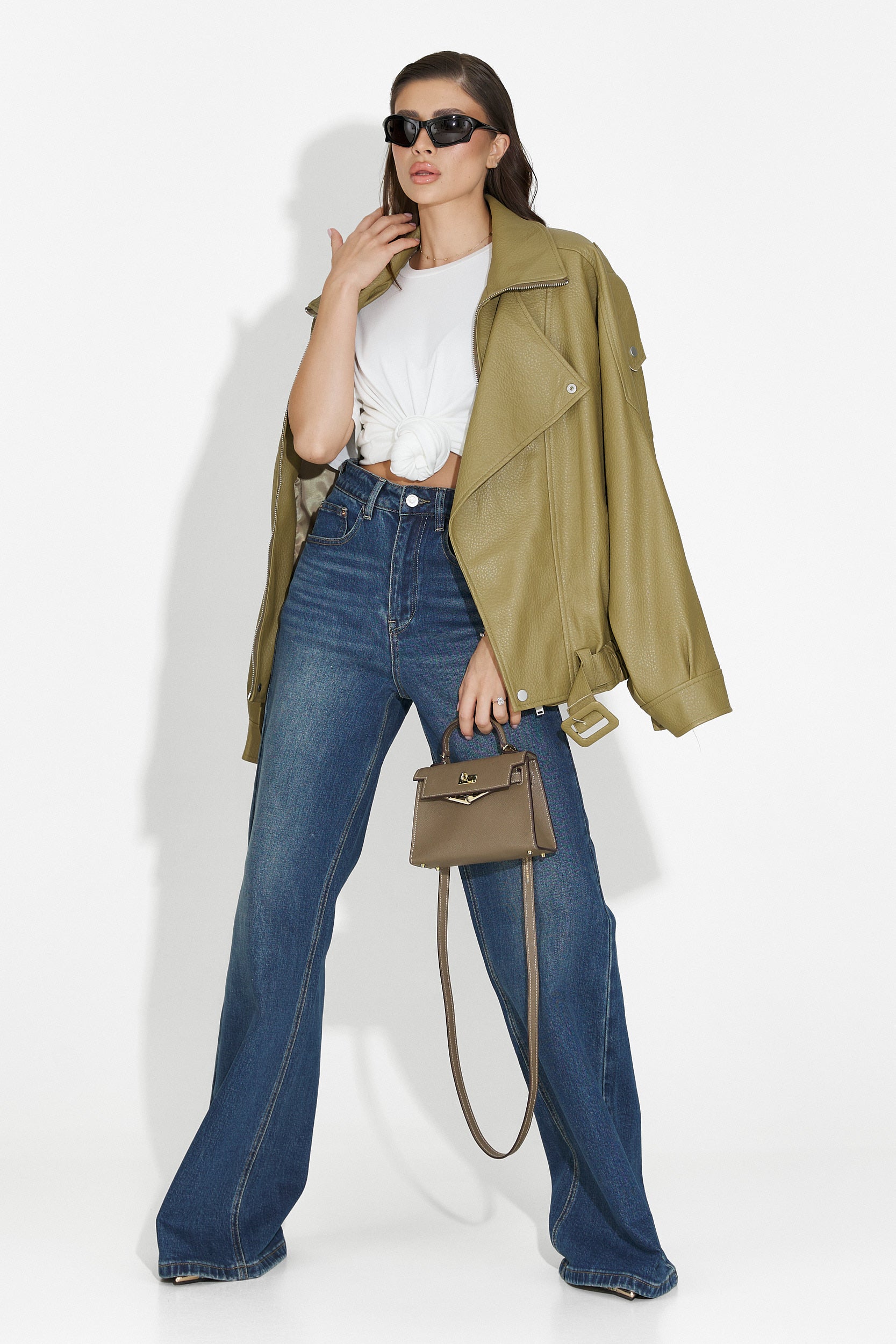 Softina Bogas Khaki Női Dzseki