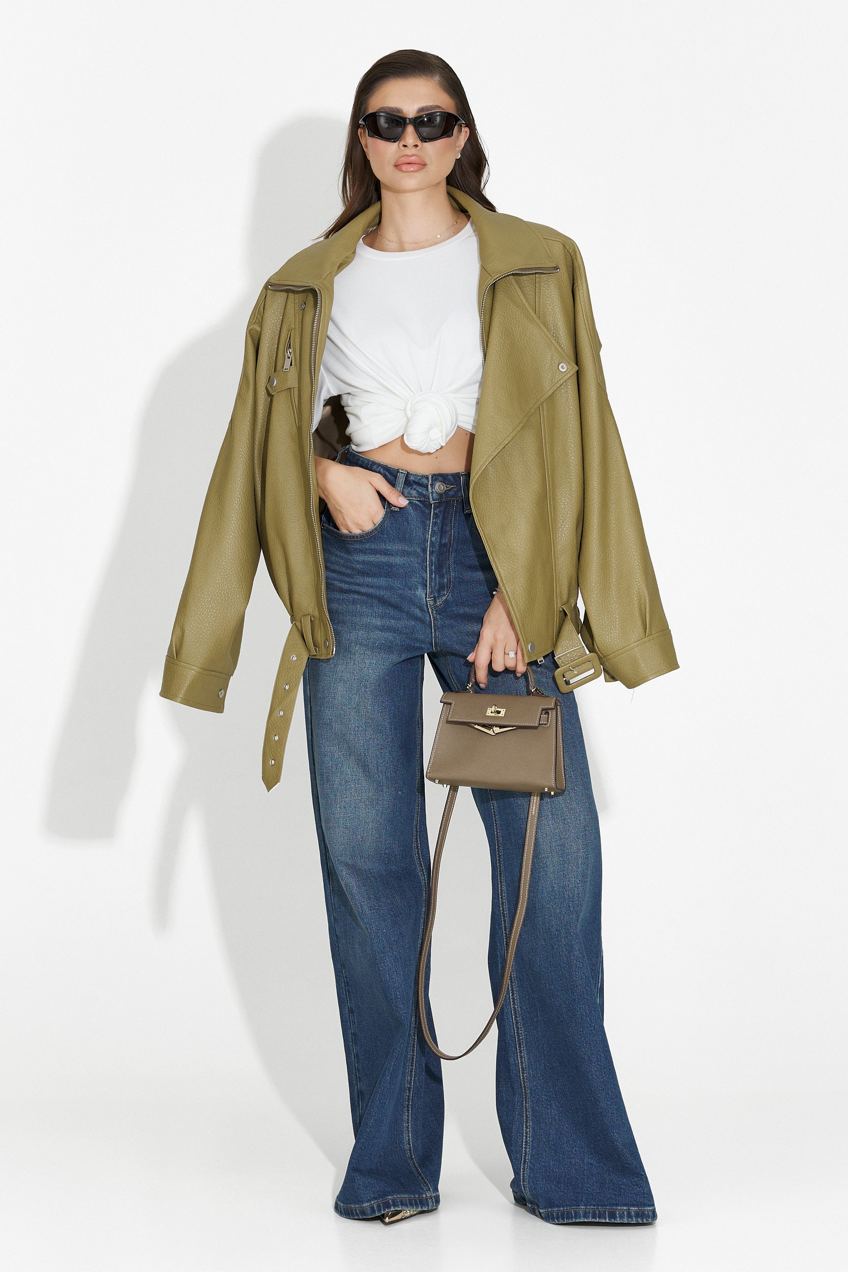 Softina Bogas Khaki Női Dzseki