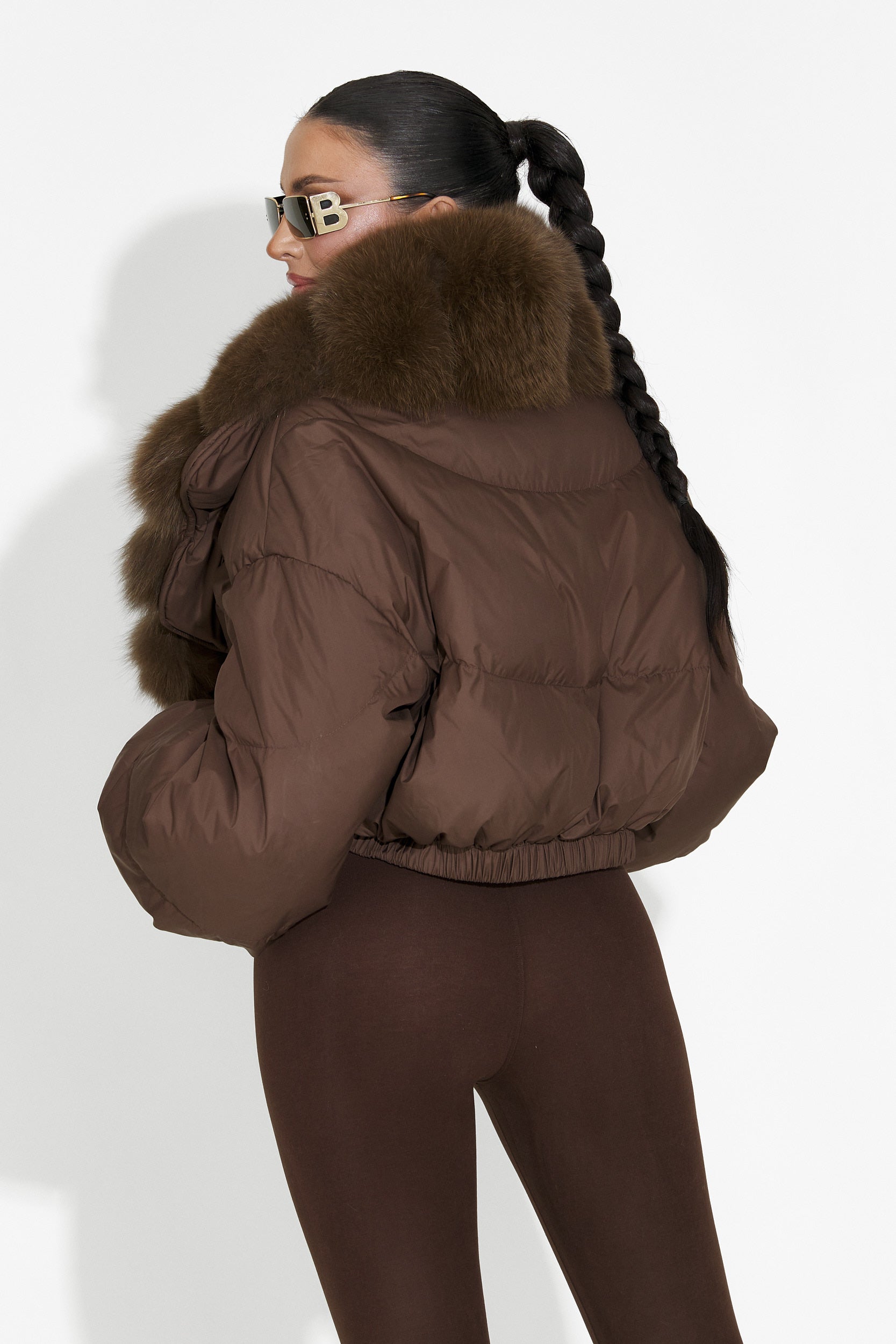 Selvoria Bogas Barna Női Dzseki