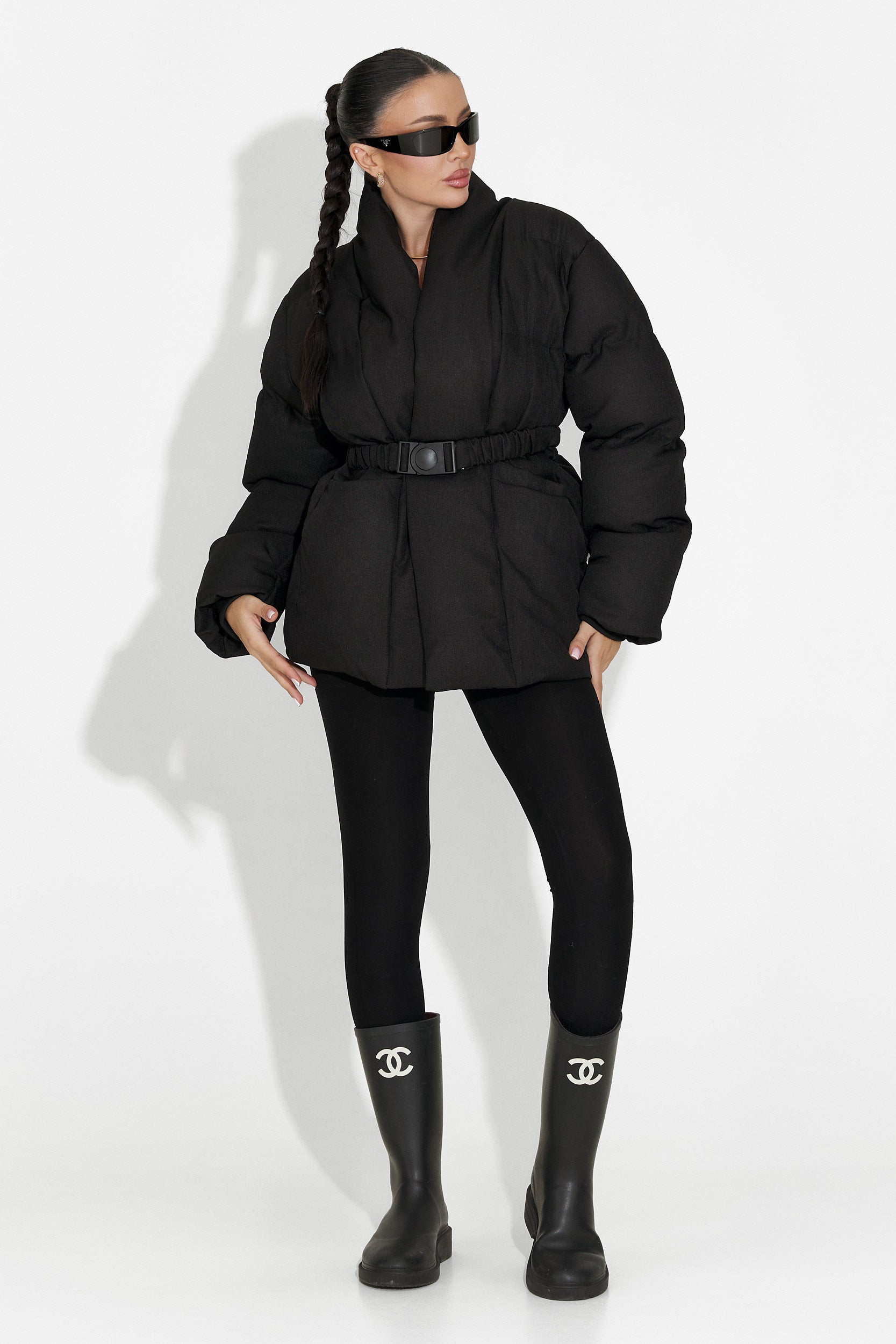 Kathea Bogas Fekete Női Dzseki