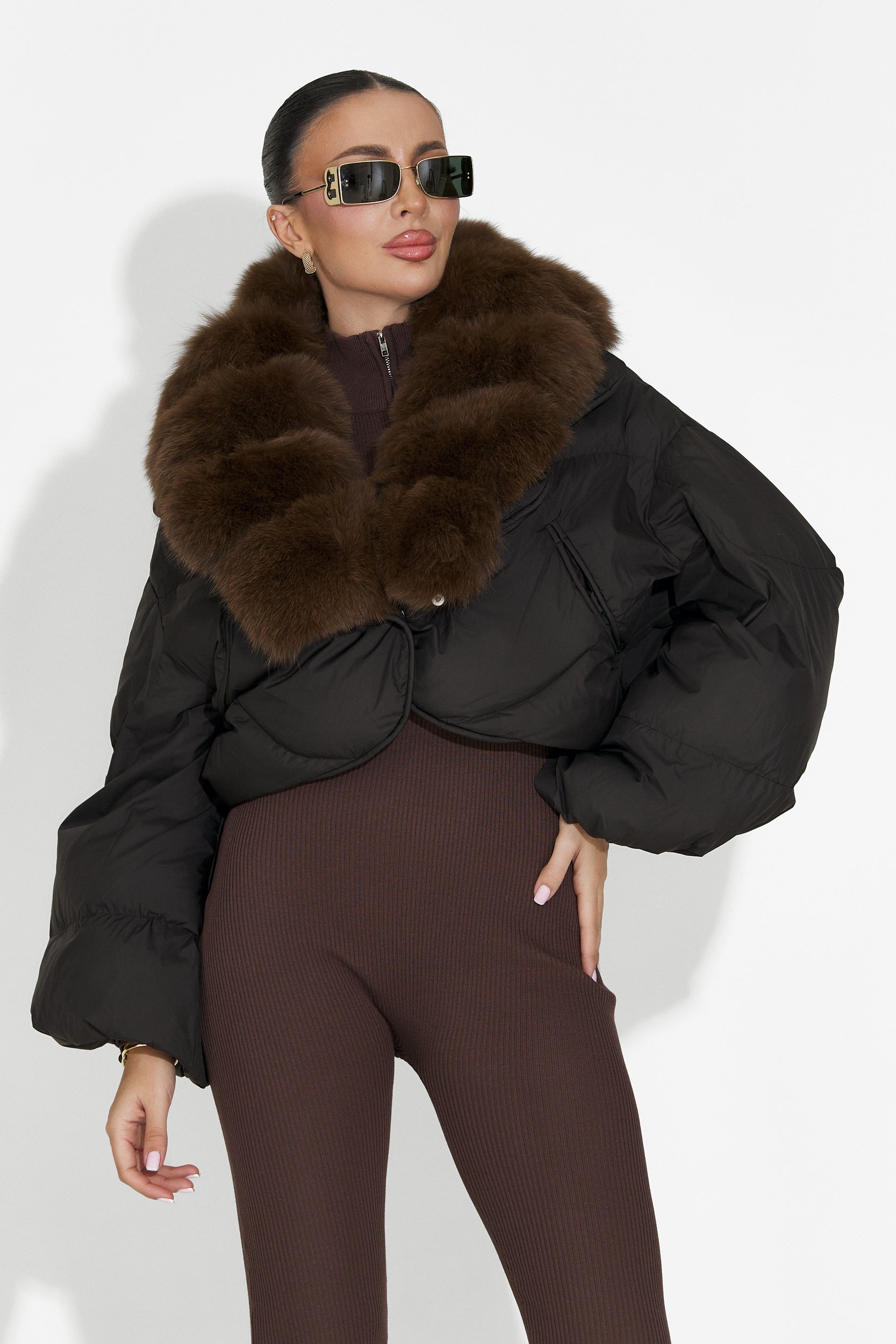 Selvoria Bogas Fekete Női Kabát