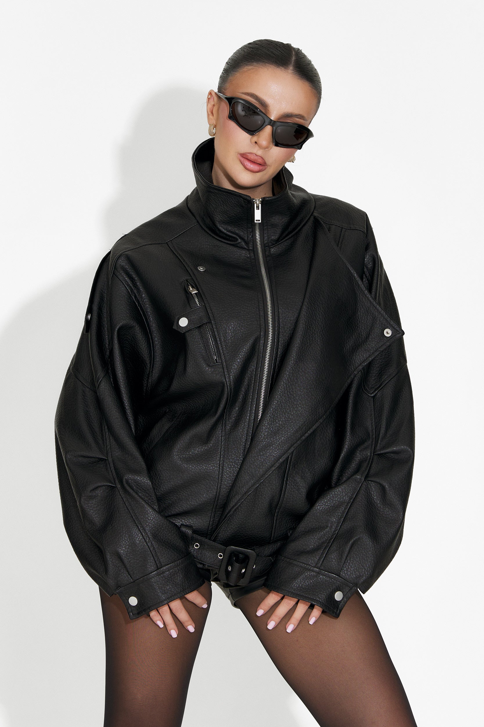 Softina Bogas Fekete Női Dzseki