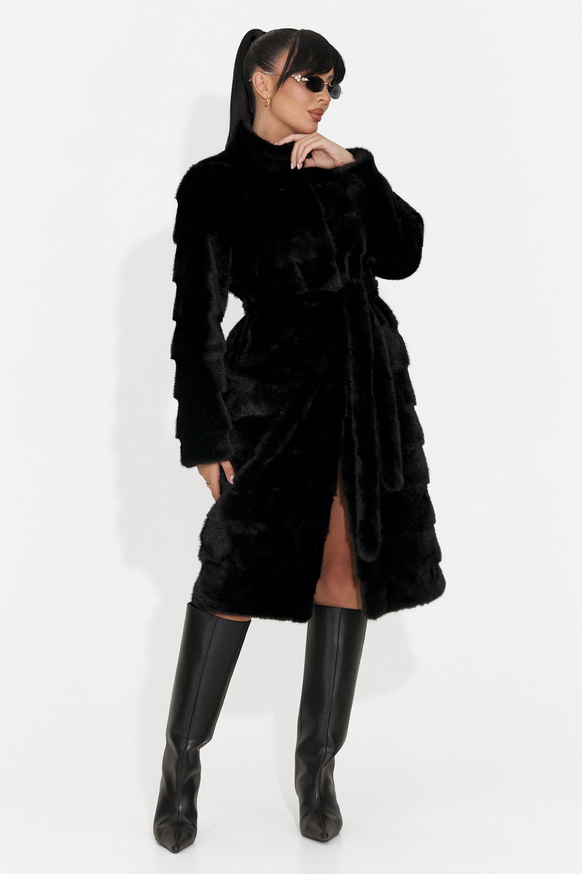 Haina de blana eleganta negru Sesmiela Bogas