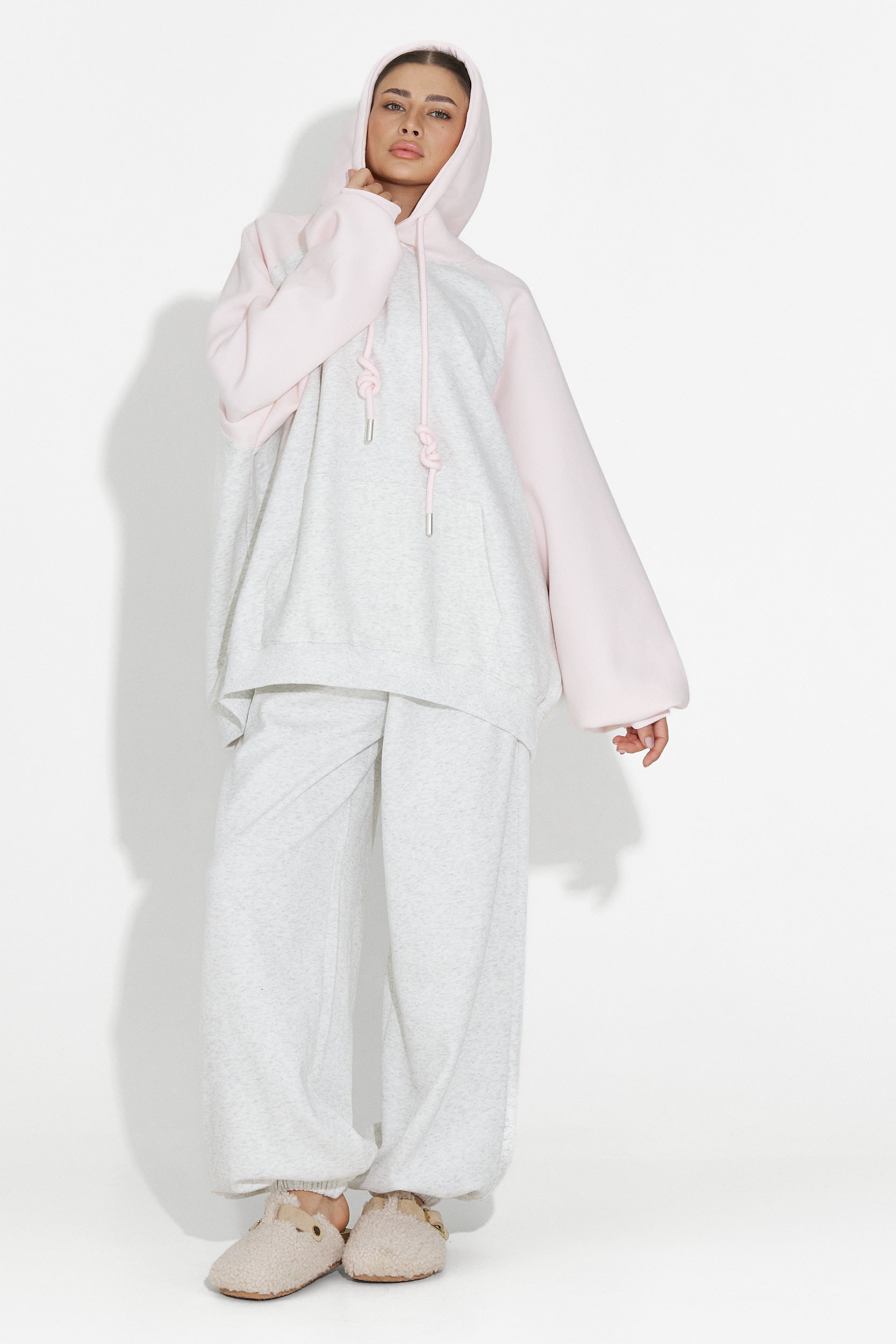 Laza rózsaszín hölgy pulóver Tavric Bogas