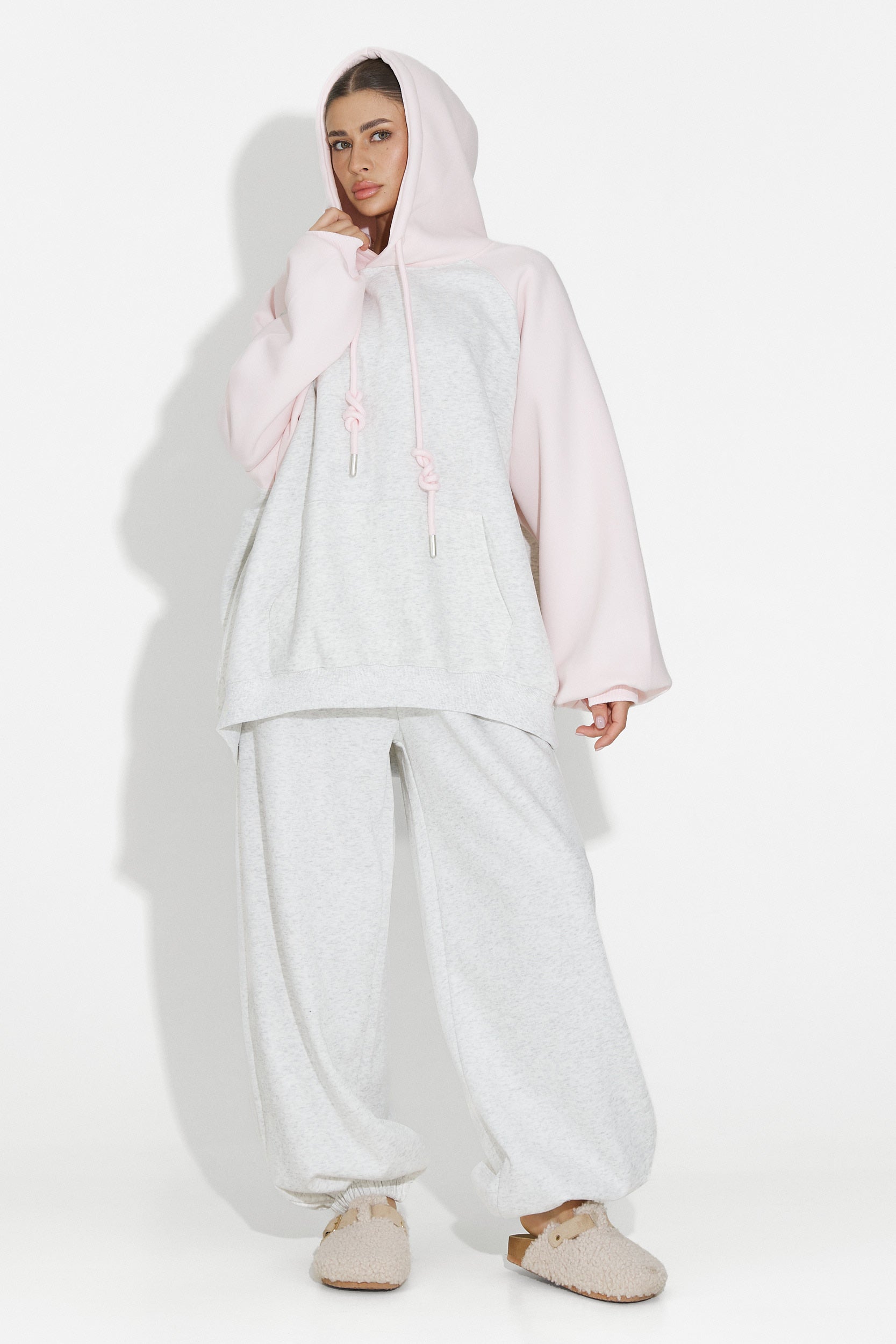 Laza rózsaszín hölgy pulóver Tavric Bogas