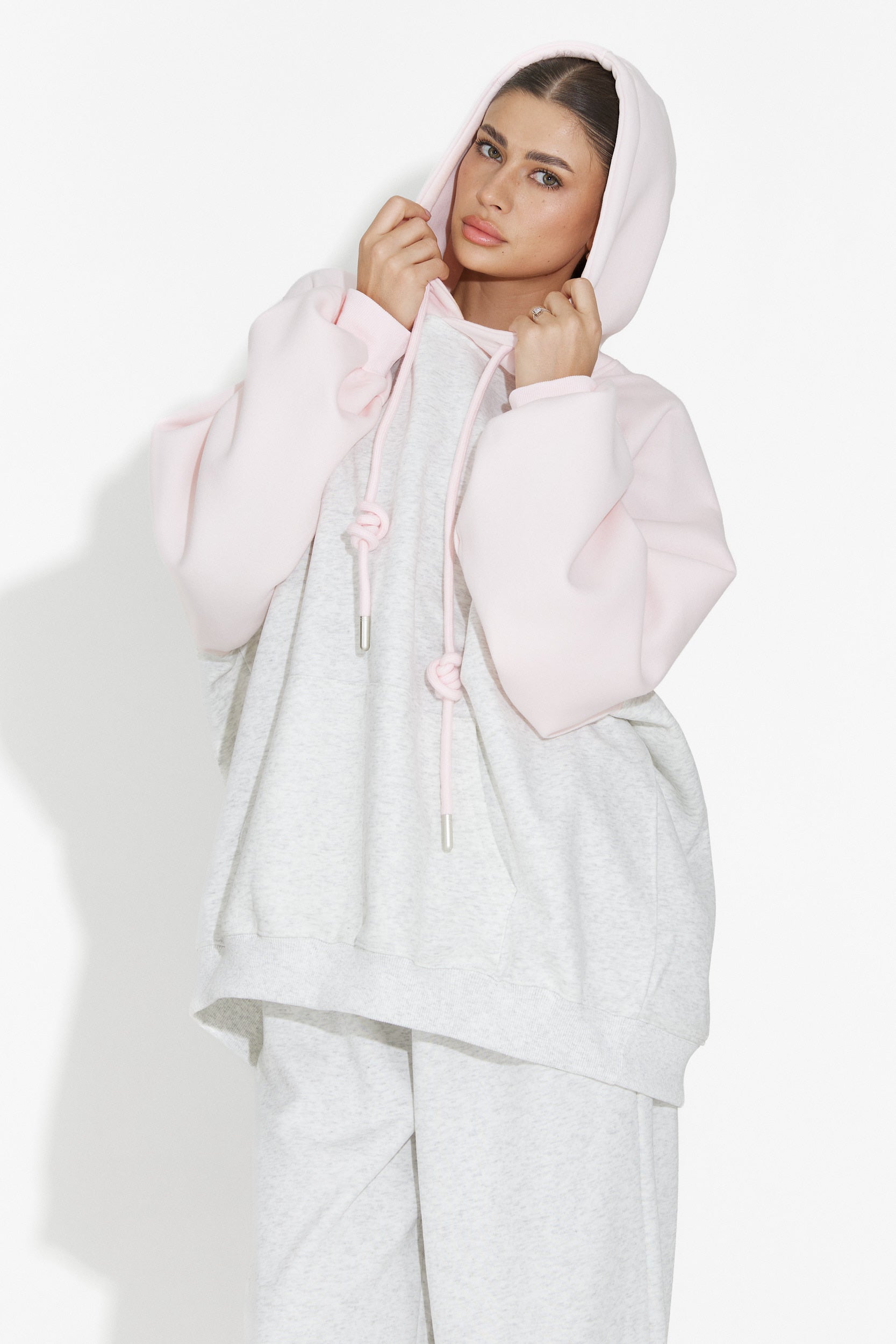 Laza rózsaszín hölgy pulóver Tavric Bogas