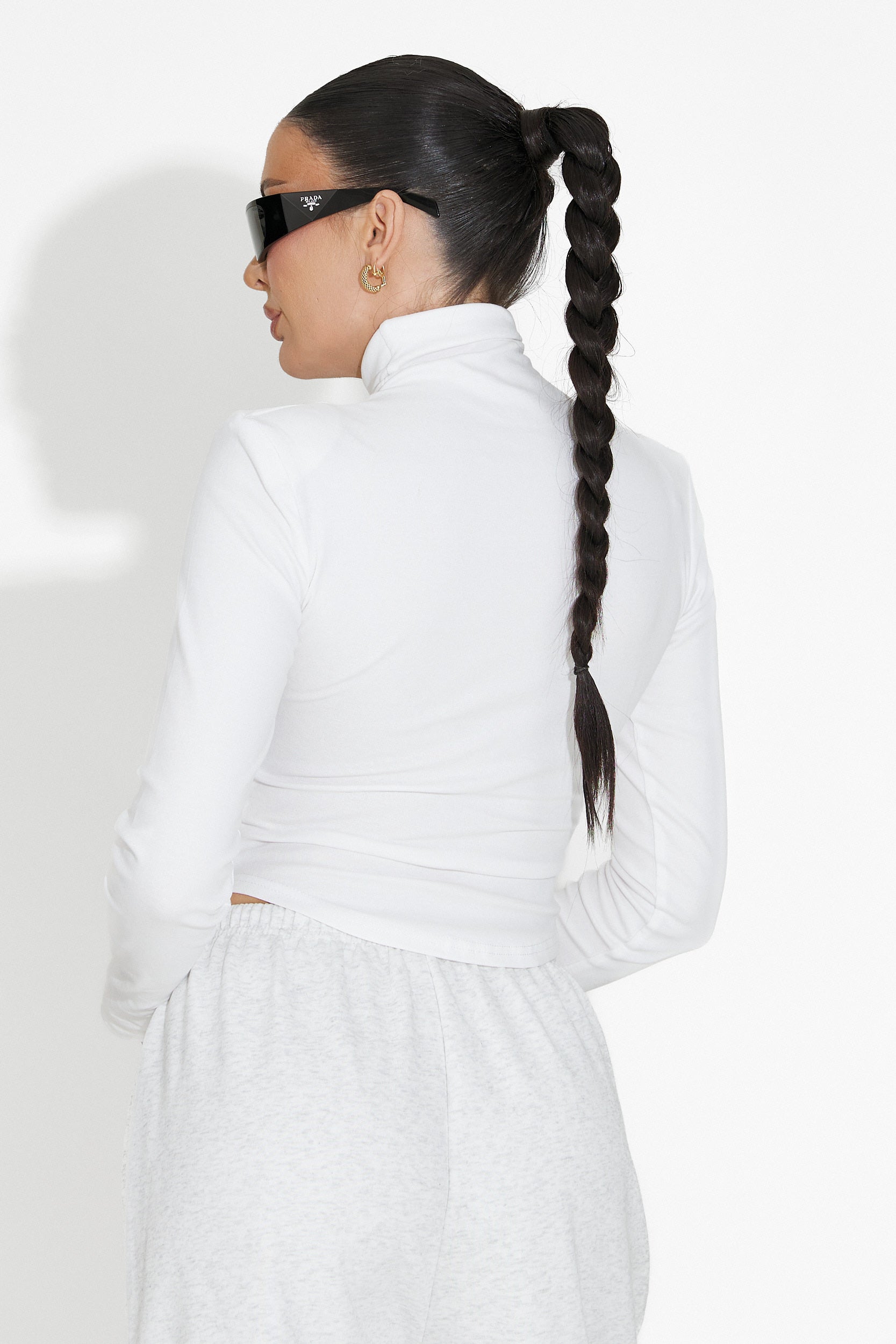 Fenalya Bogas Fehér Hétköznapi Női Pulóver