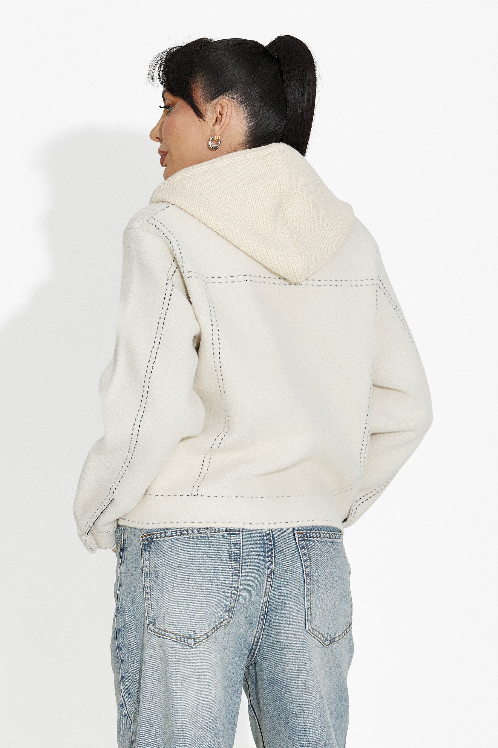 Női alkalmi bézs dzseki Mirtha Bogas