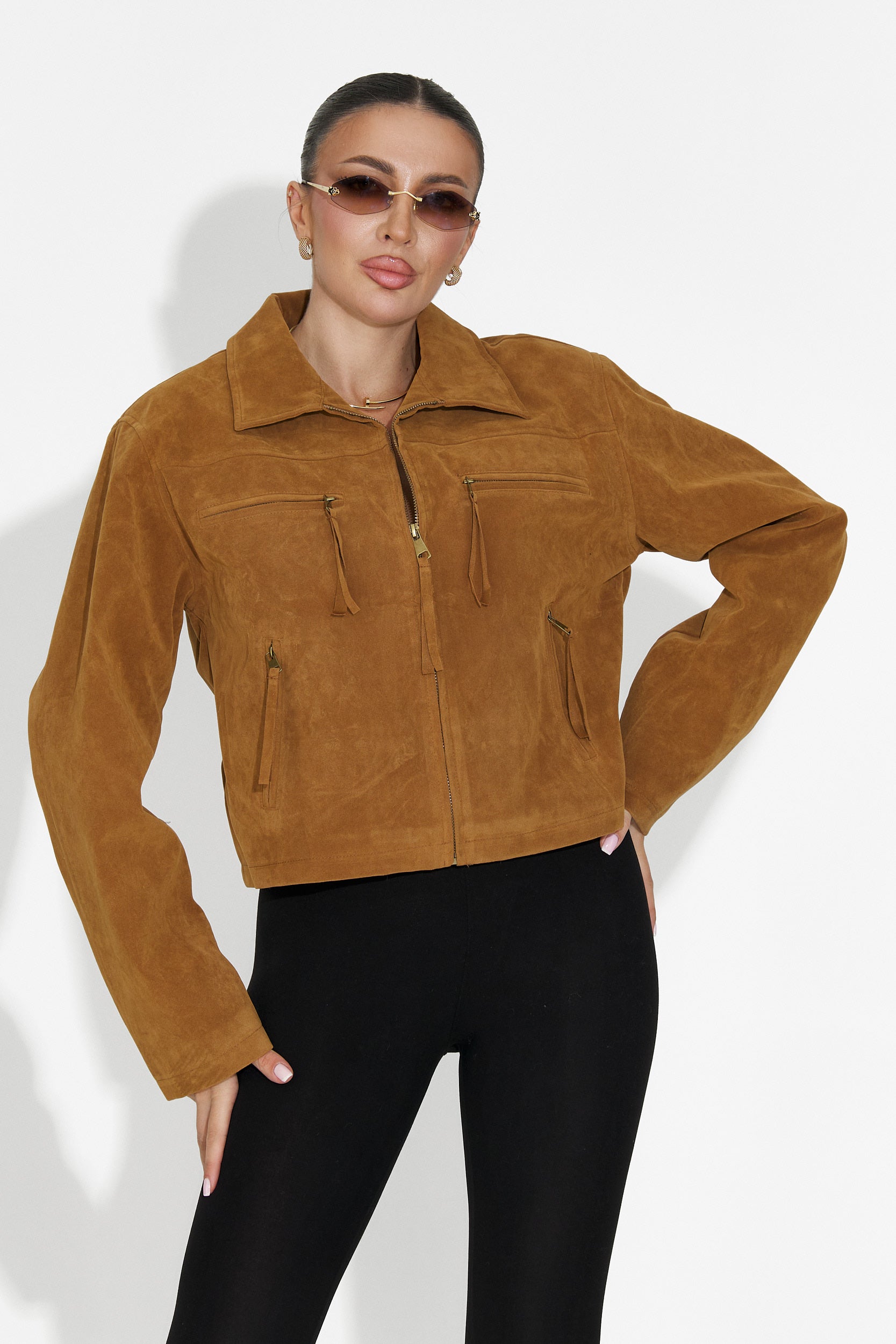 Marivora Bogas Alkalmi Barna Női Dzseki