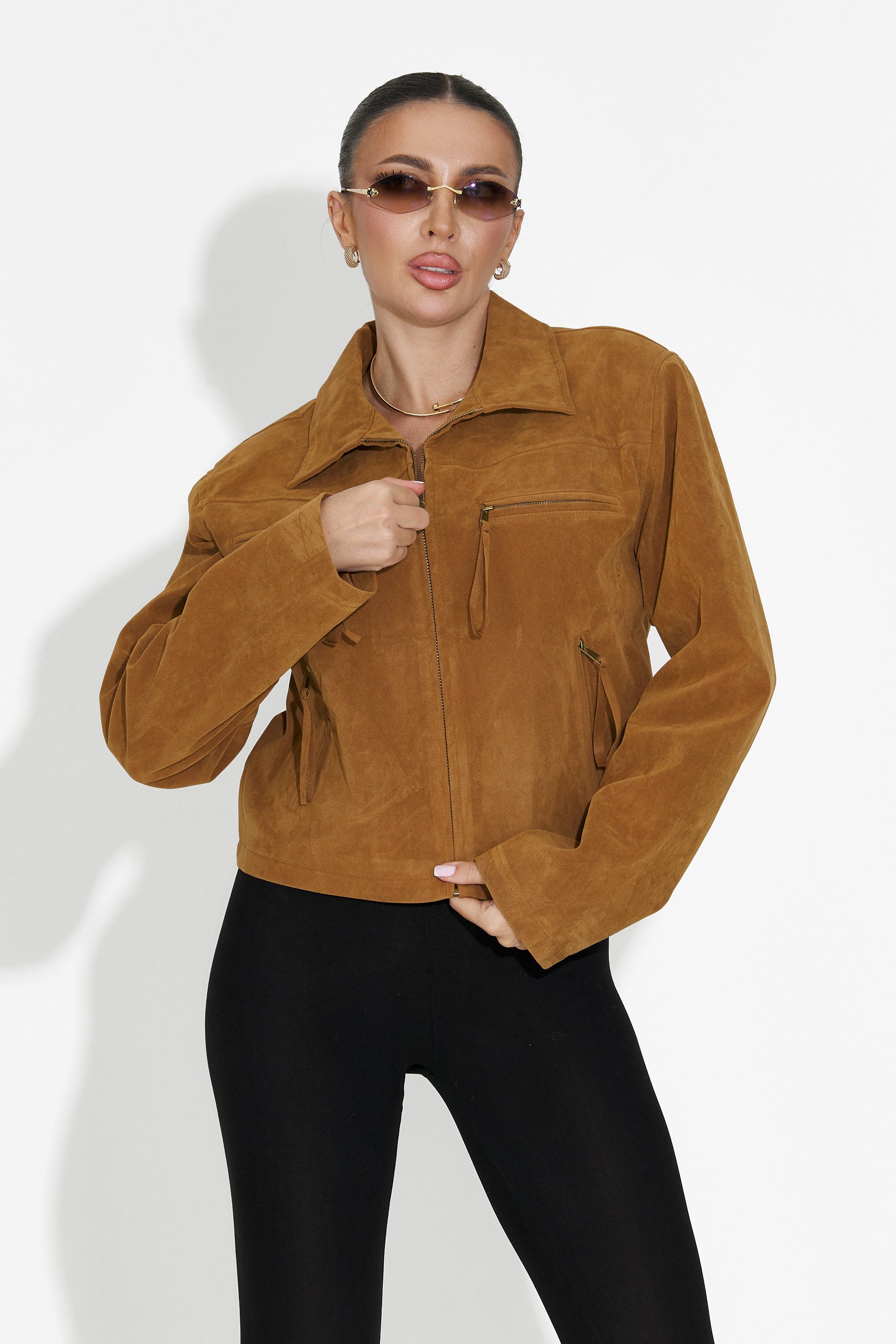 Marivora Bogas Alkalmi Barna Női Dzseki