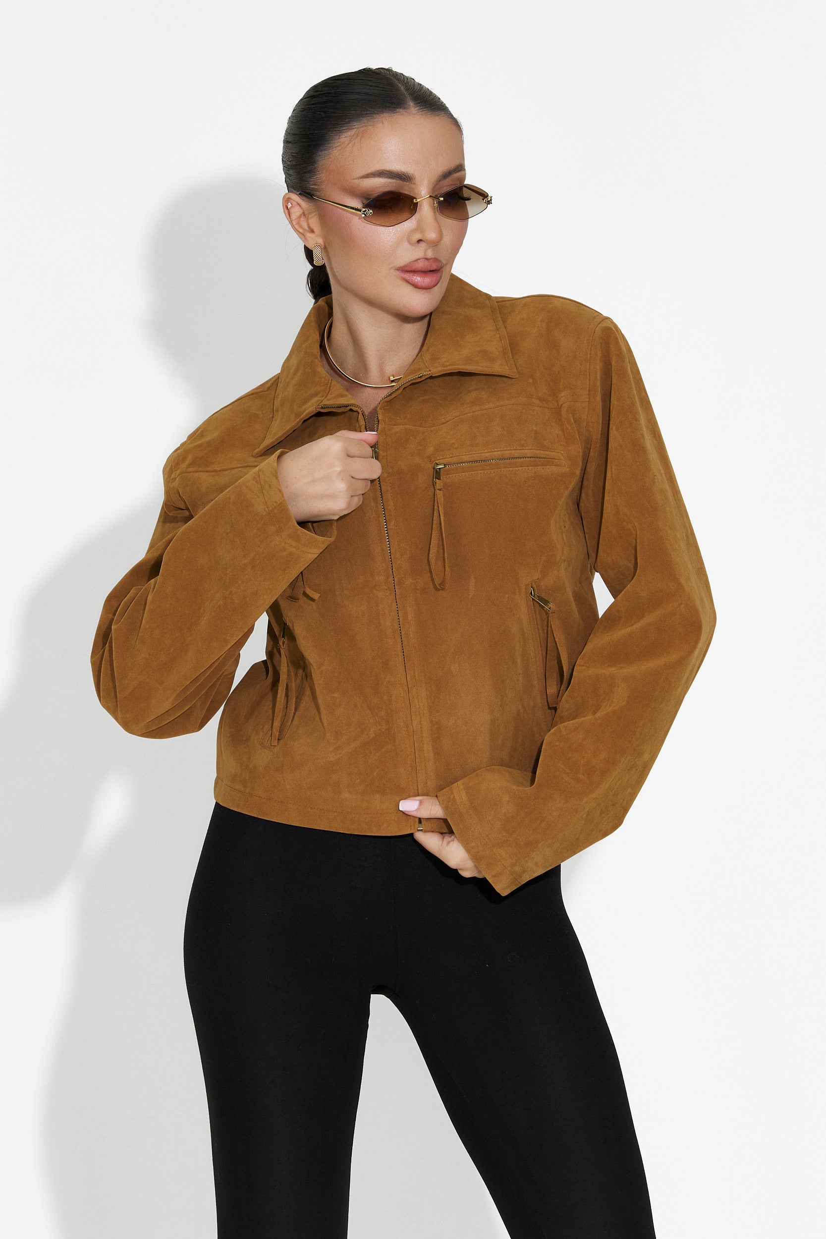 Marivora Bogas Alkalmi Barna Női Dzseki