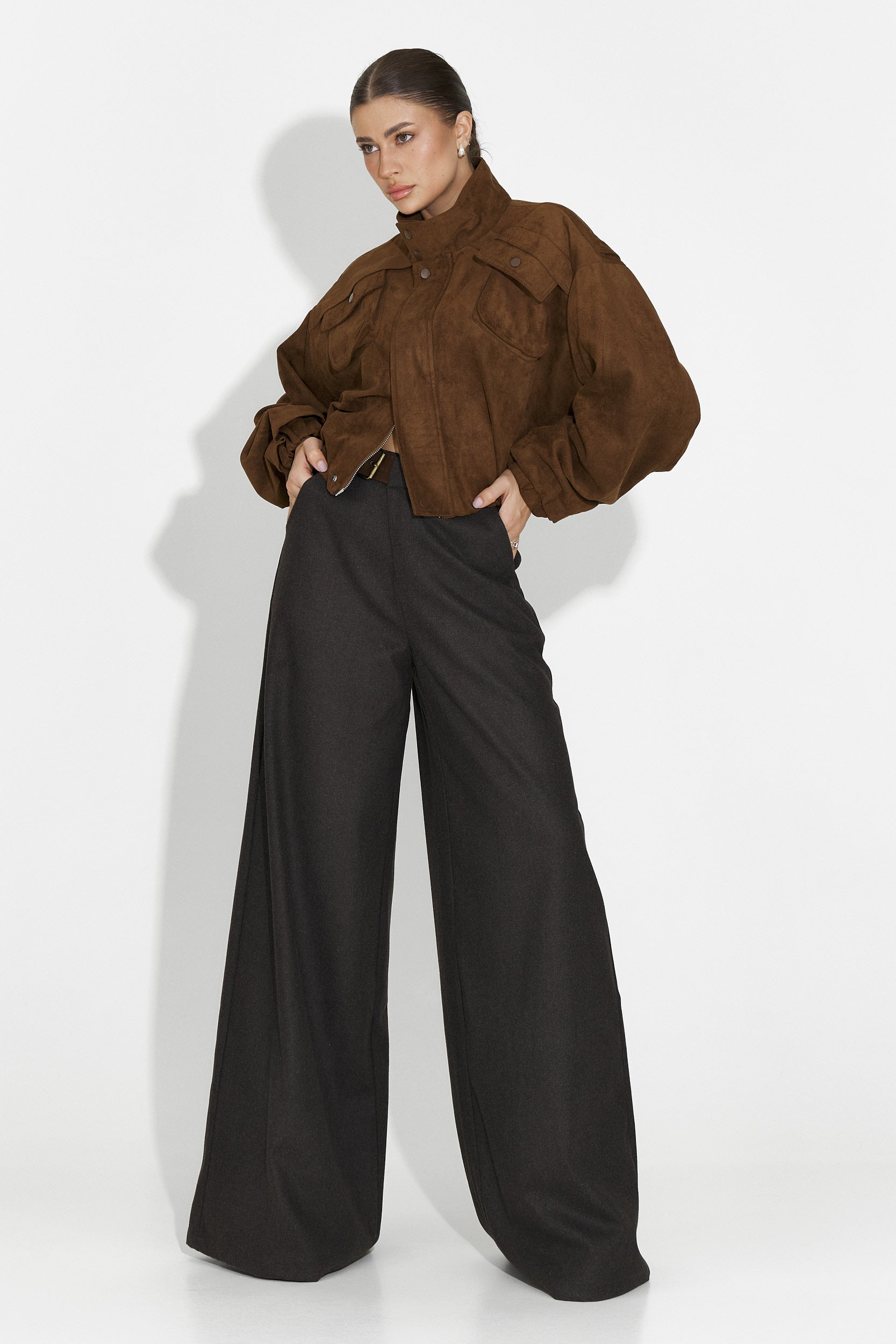 Trinidad Bogas Hétköznapi Barna Női Dzseki