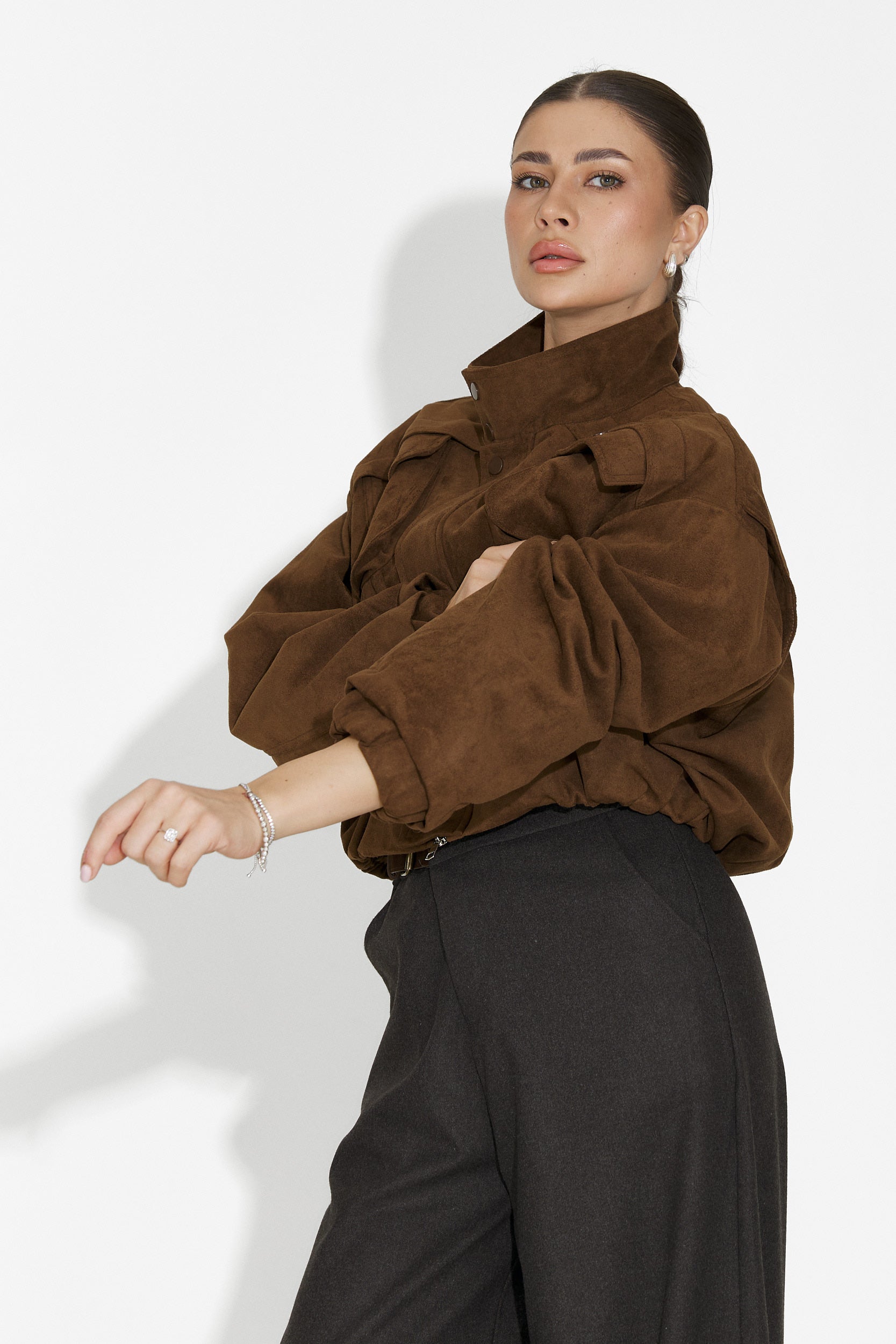 Trinidad Bogas Hétköznapi Barna Női Dzseki