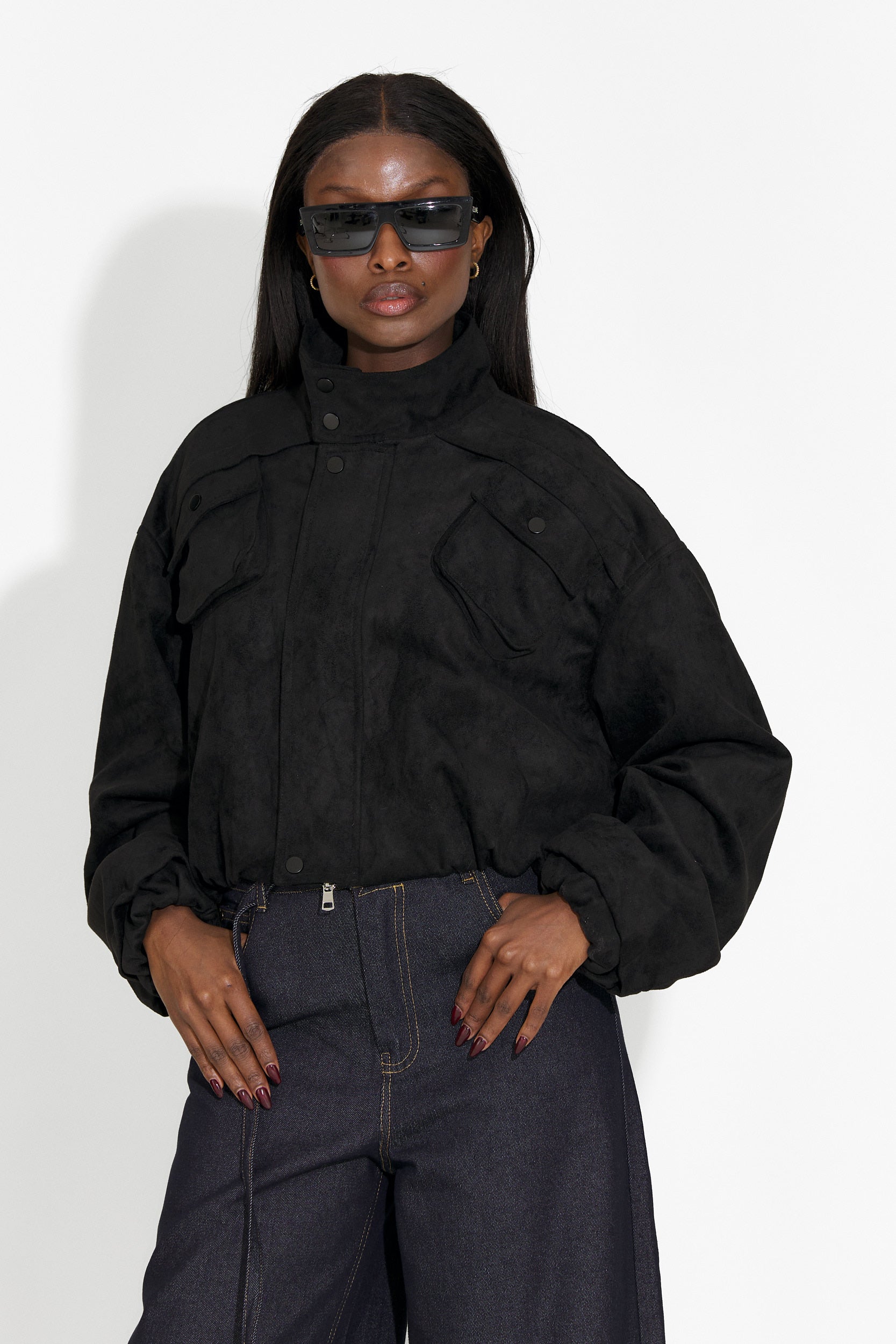 Trinidad Bogas Fekete Hétköznapi Női Dzseki