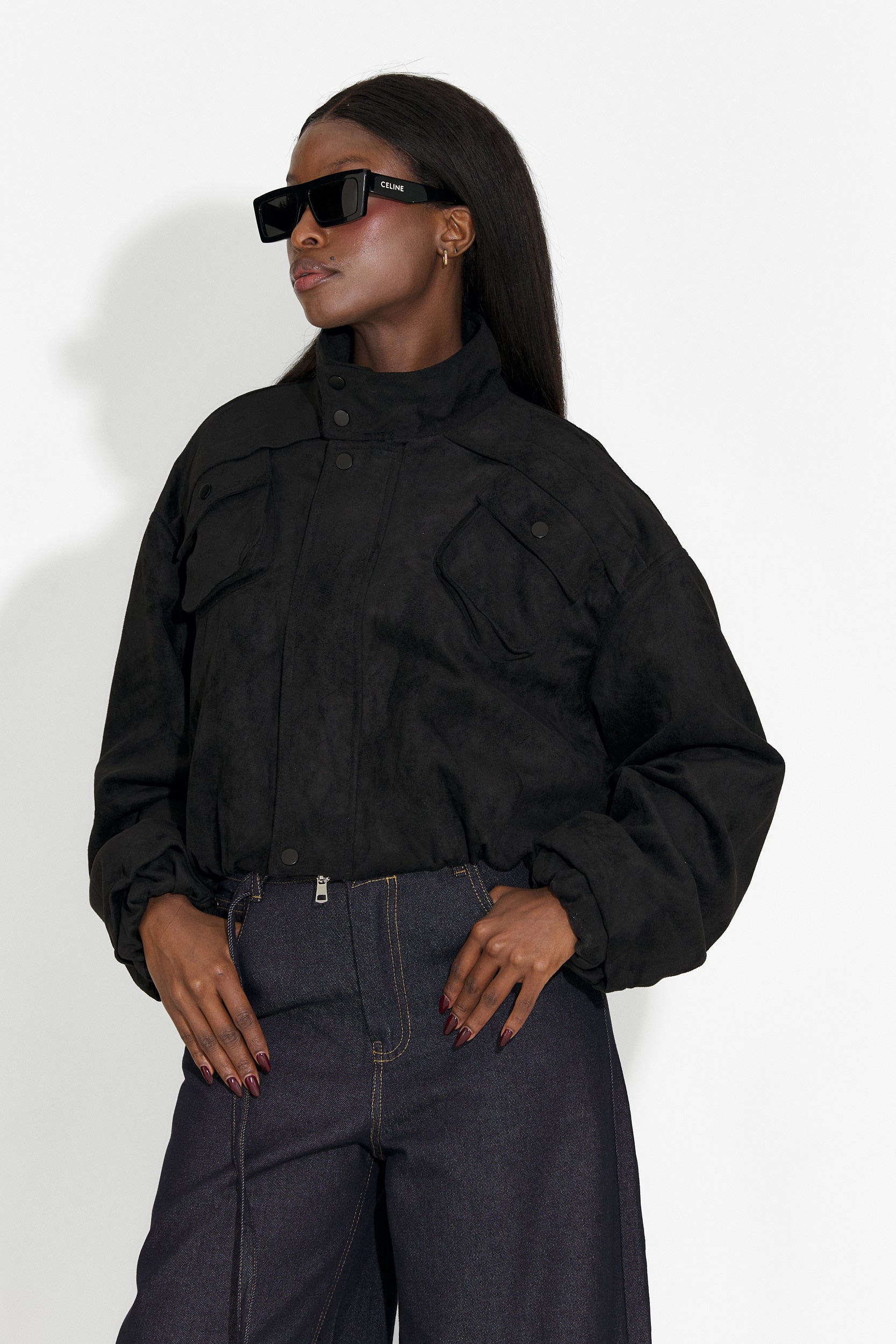 Trinidad Bogas Fekete Hétköznapi Női Dzseki