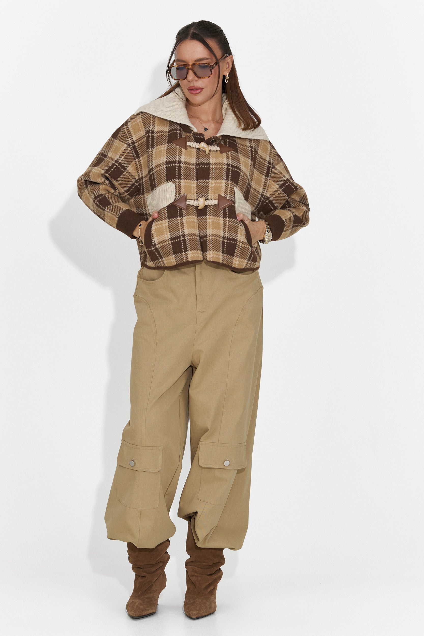 Elegáns tengerkék hölgyek dzsekki Pretay Bogas