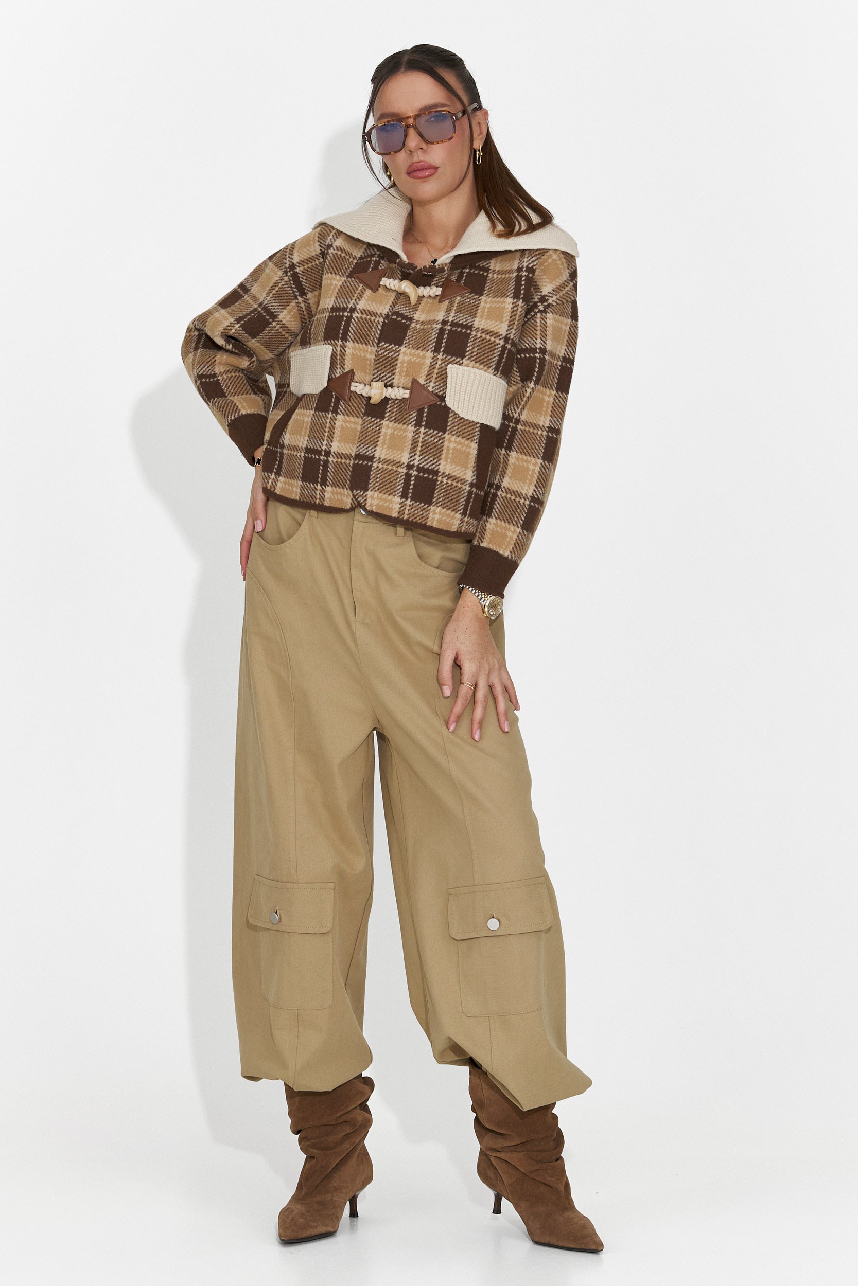 Elegáns tengerkék hölgyek dzsekki Pretay Bogas