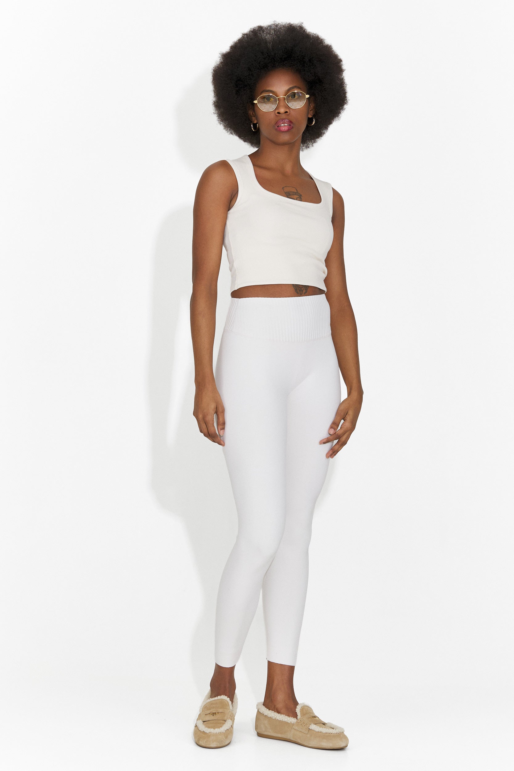 Veliria Bogas Hétköznapi Krém Színű Női Top
