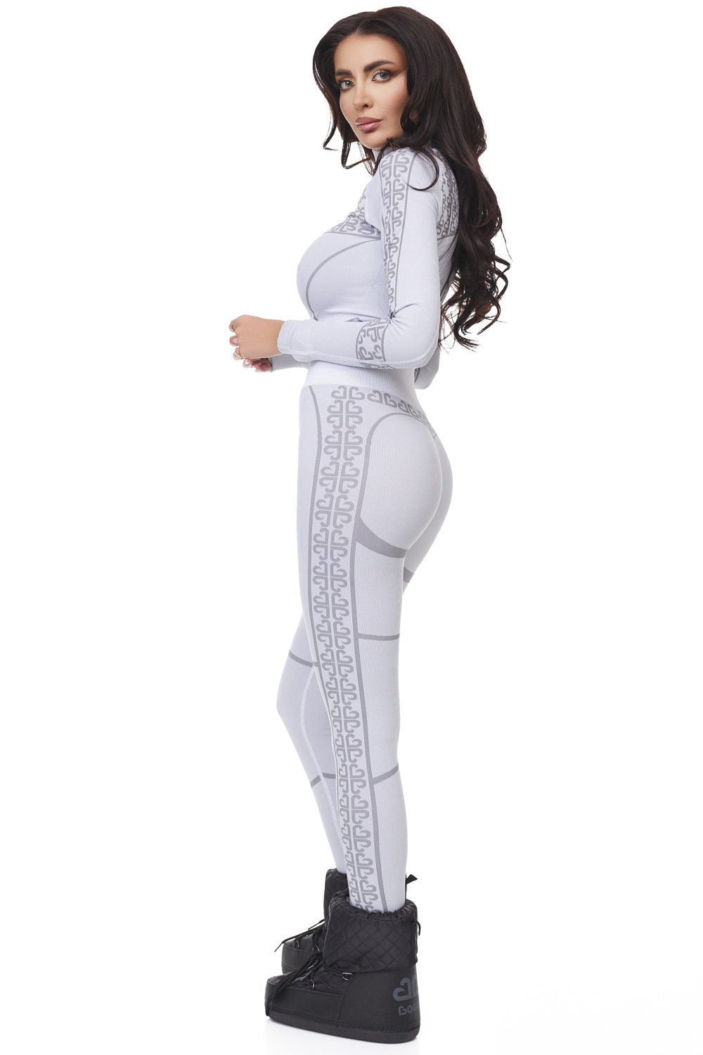 Desya Bogas Kényelmes Szürke Női Nadrág