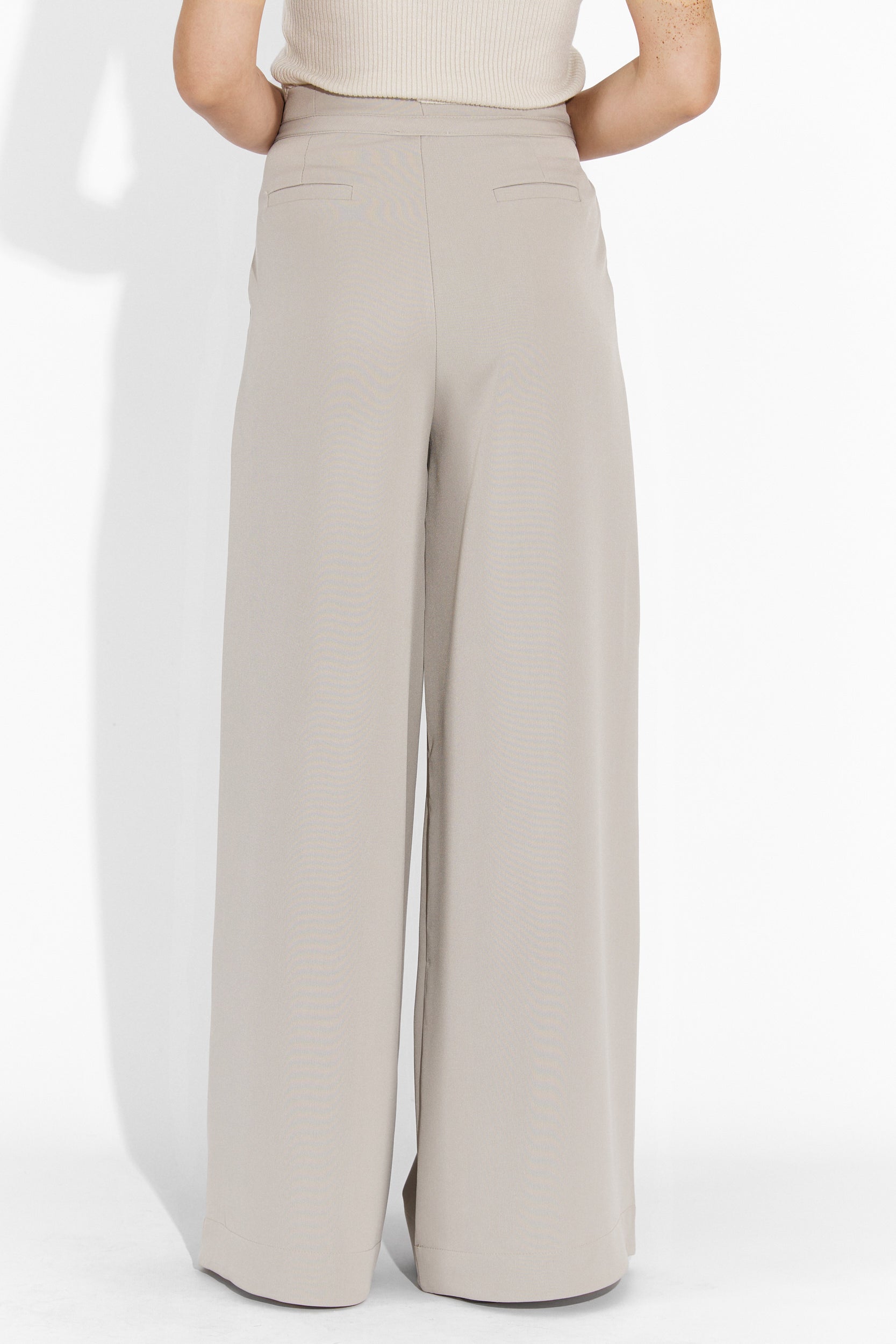 Eusebiu Bogas alkalmi szürke női nadrág