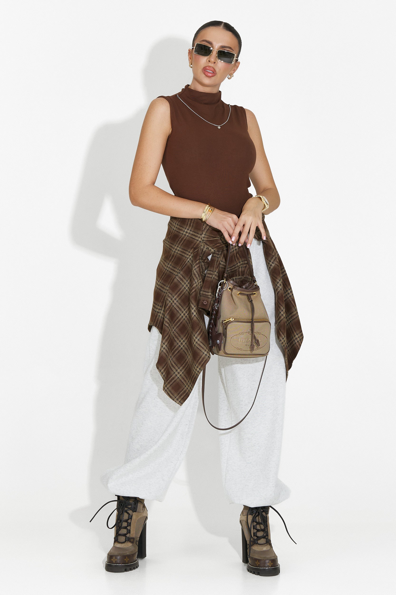 Isoria Bogas Kényelmes Szürke Női Nadrág