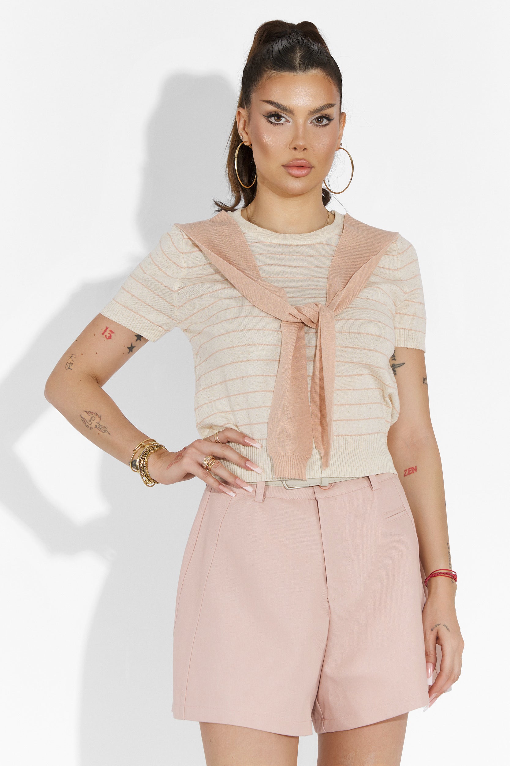 Herling Bogas Lazacszínű Női Nadrág