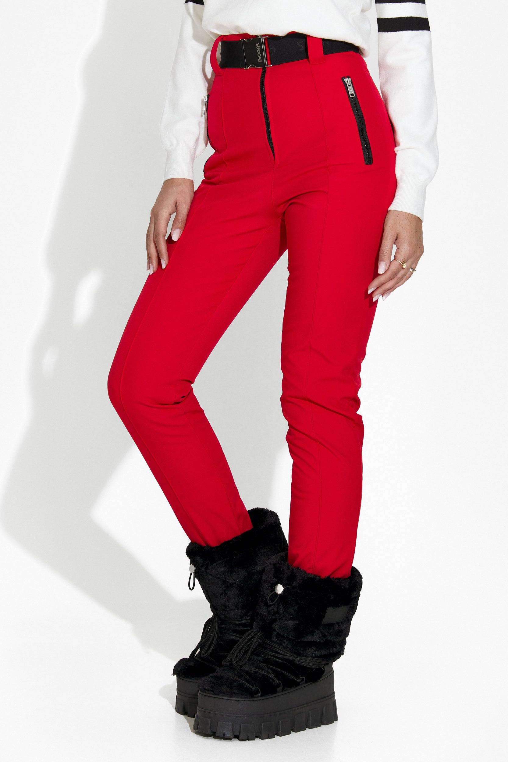 Fabbri Bogas Piros Sí Nadrág Nőknek