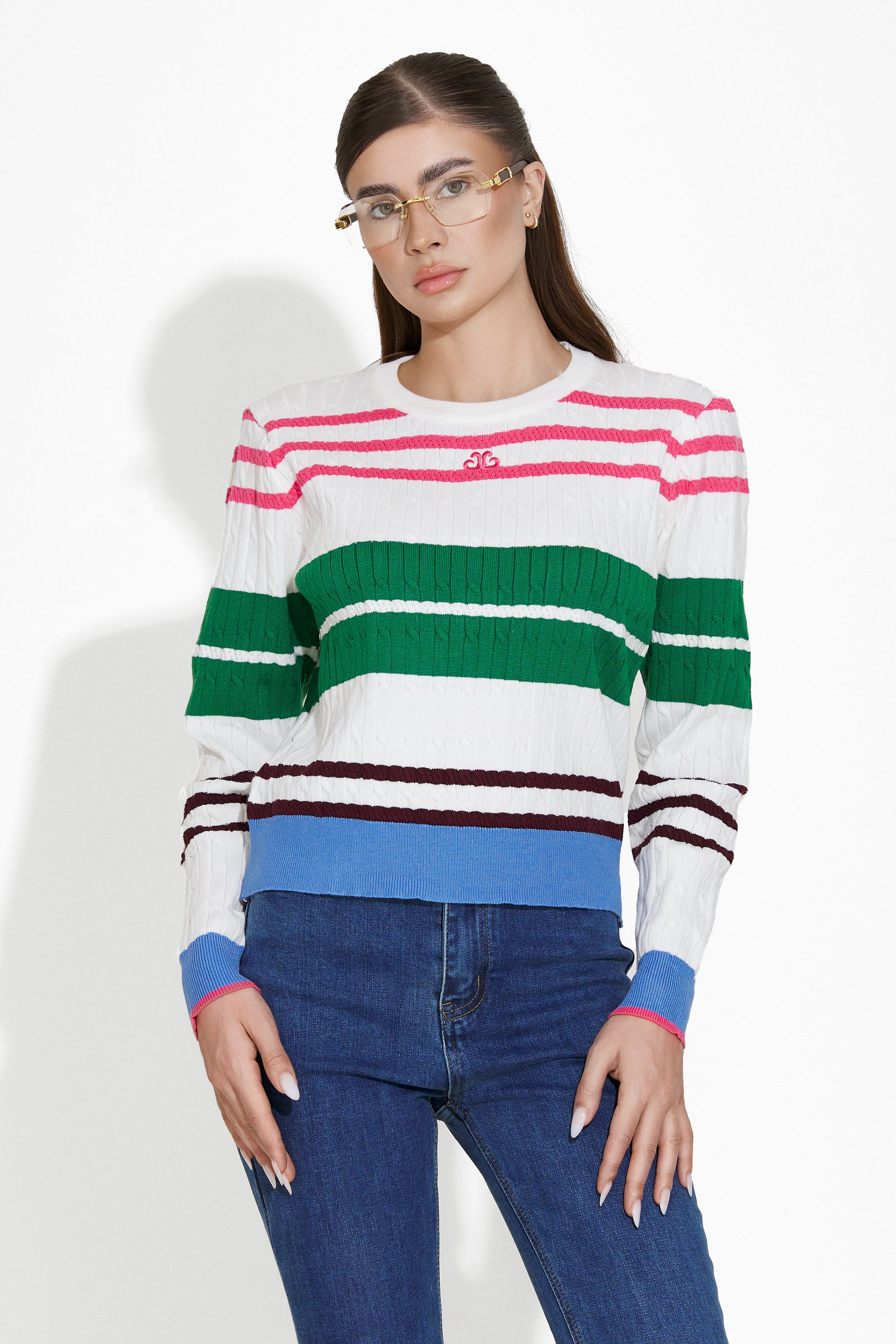 Fehér Női Pulóver Odores Bogas